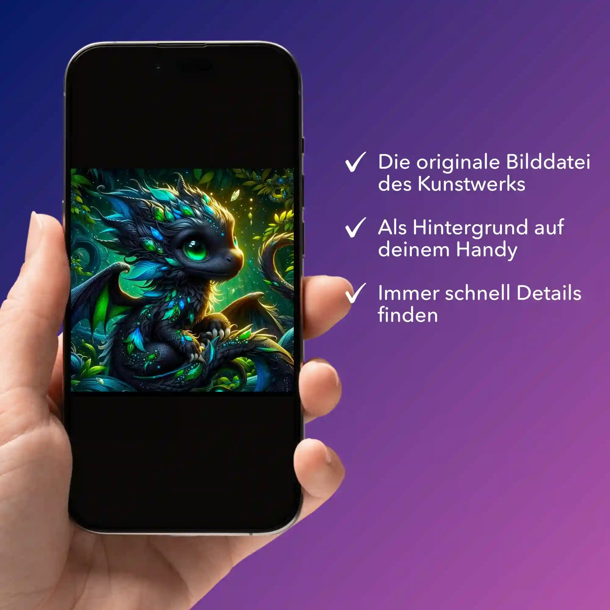 Digitale Bildmappe - Drago der kleine Drache