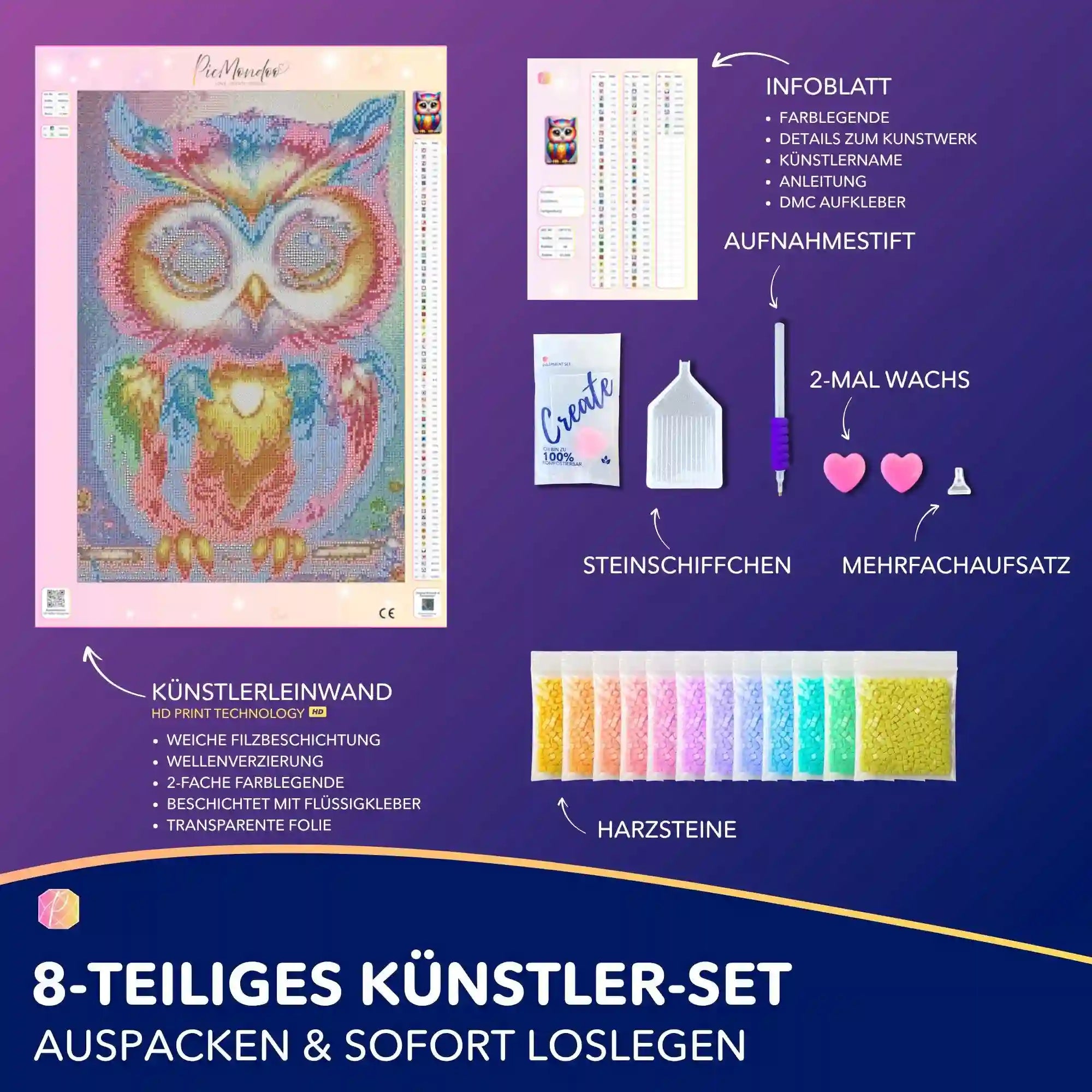 Diamond Painting - Moni Live Verkauf - Fridolin