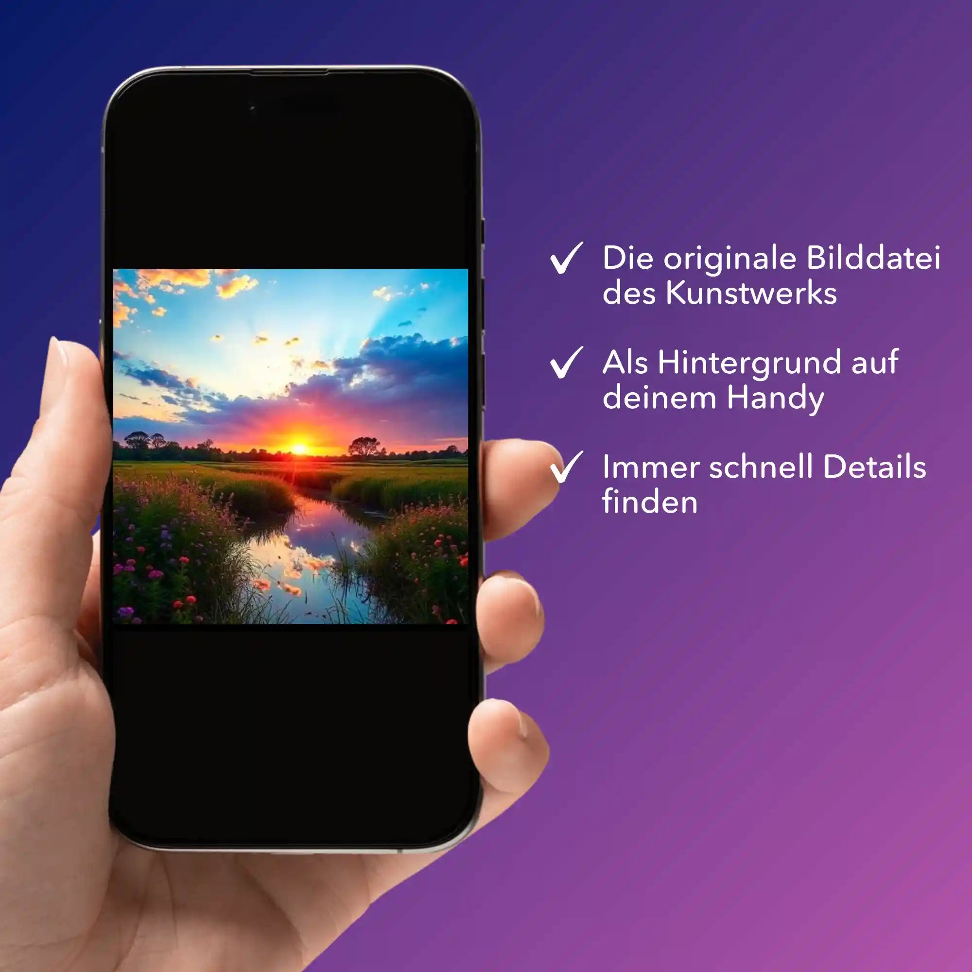 Digitale Bildmappe - Morgenrot