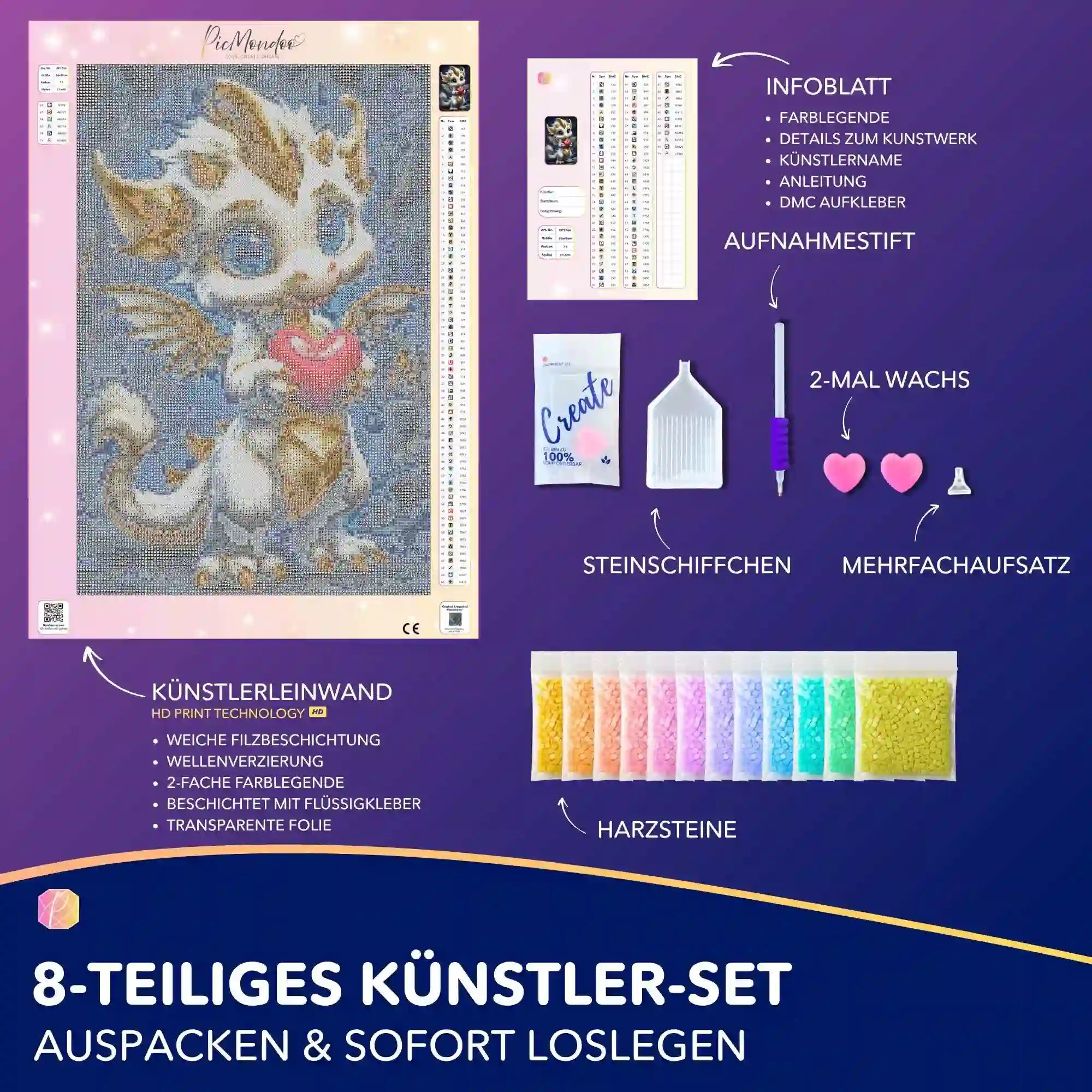 Diamond Painting 7 Tage Special - Herzlicht