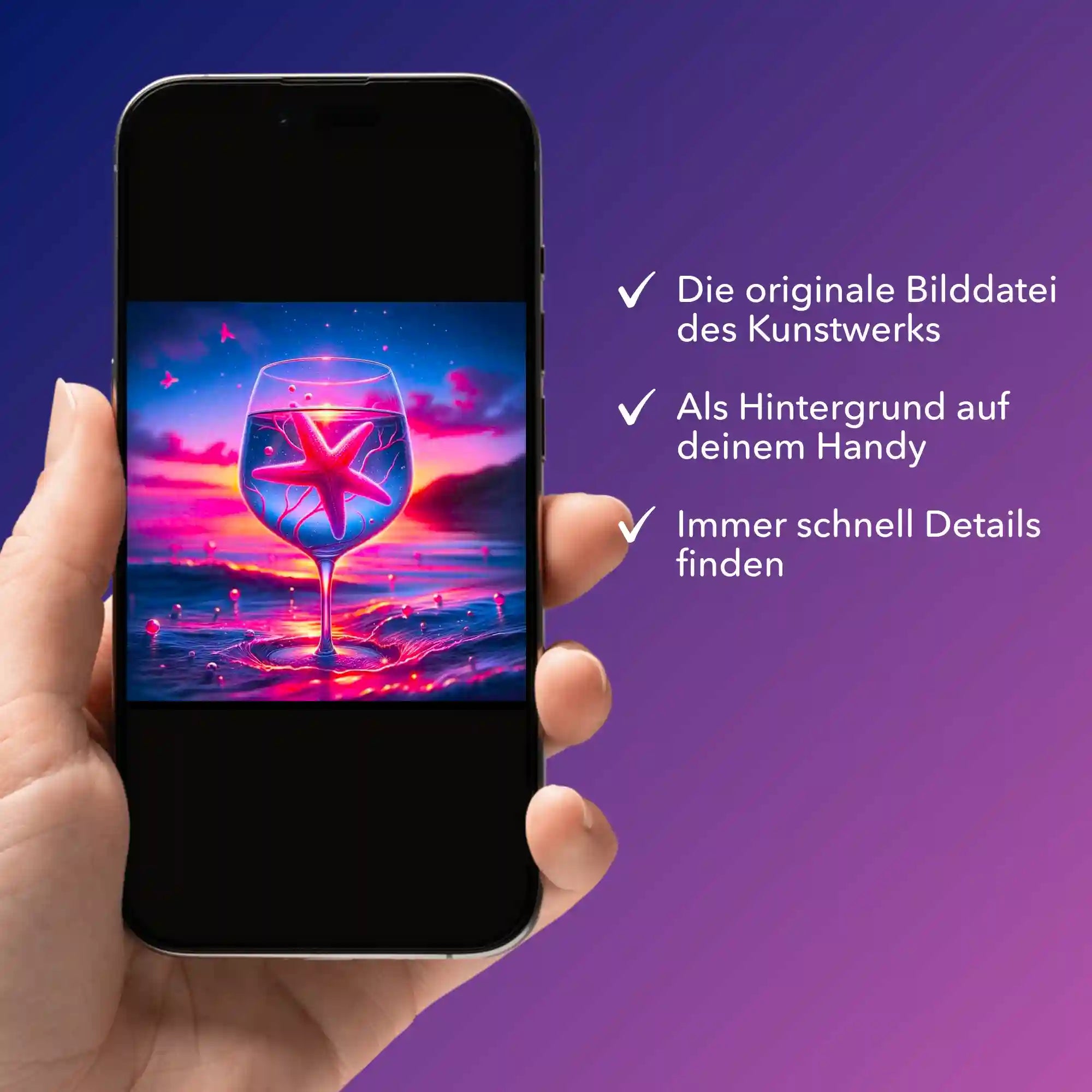 Digitale Bildmappe - Seesternzauber