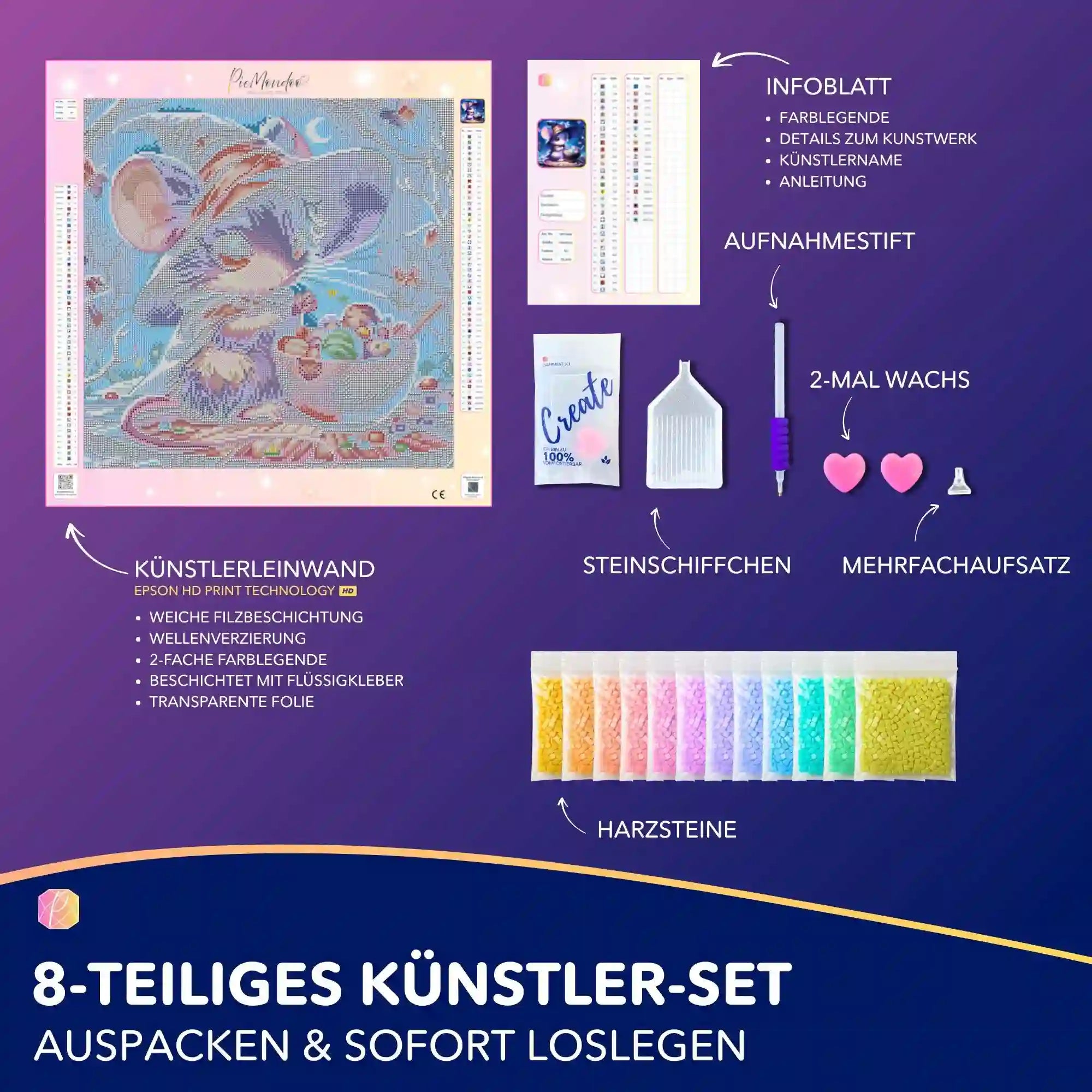 Diamond Painting - Mondflausch
