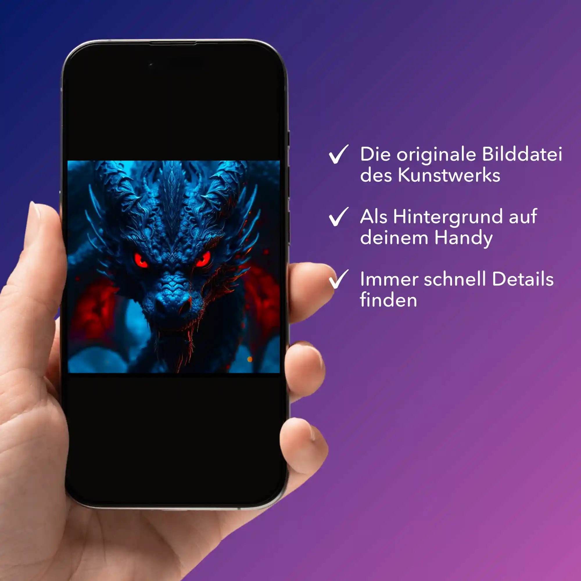 Digitale Bildmappe - Red Eyes Dragon