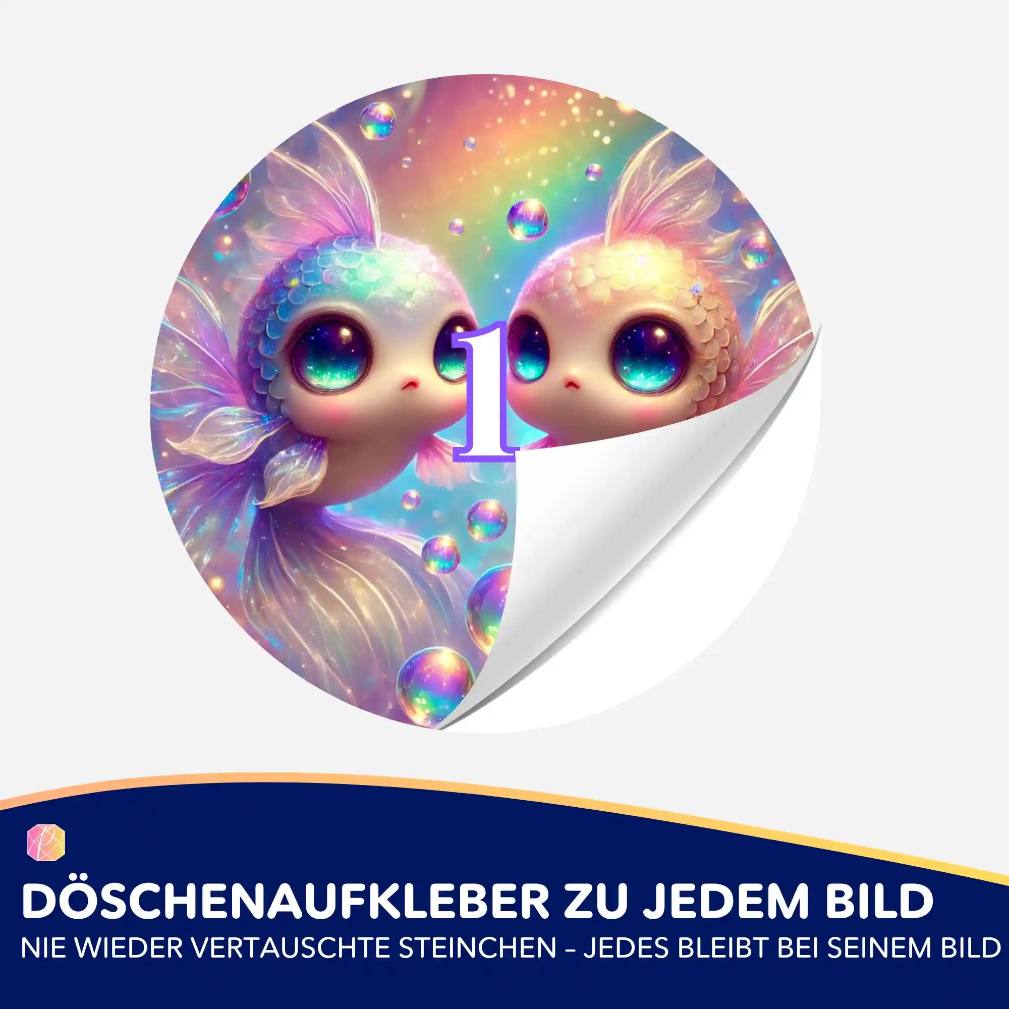 Döschenaufkleber - Fairydust Special - Glitzerwelt