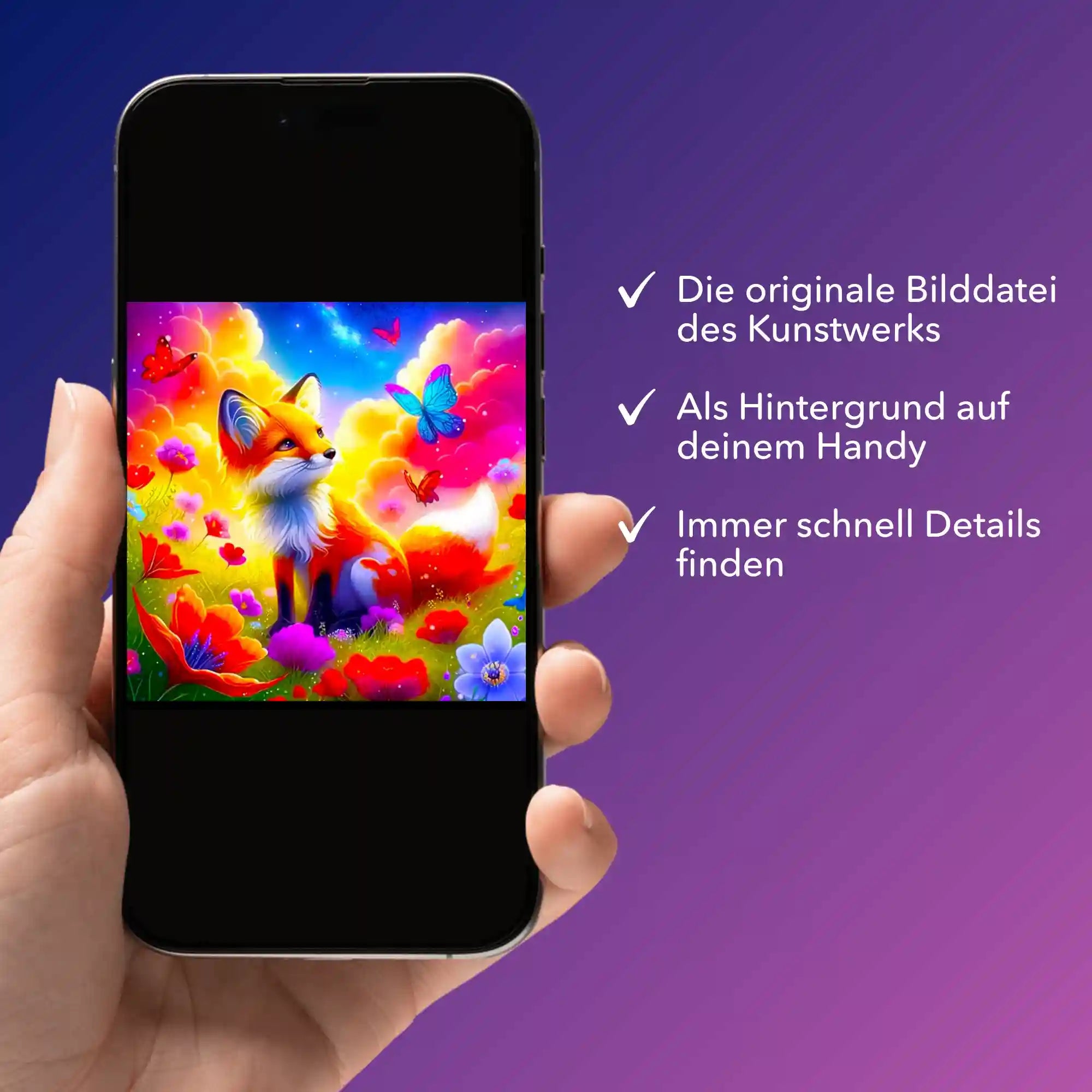 Digitale Bildmappe - Der kleine Fuchs im Zauberland