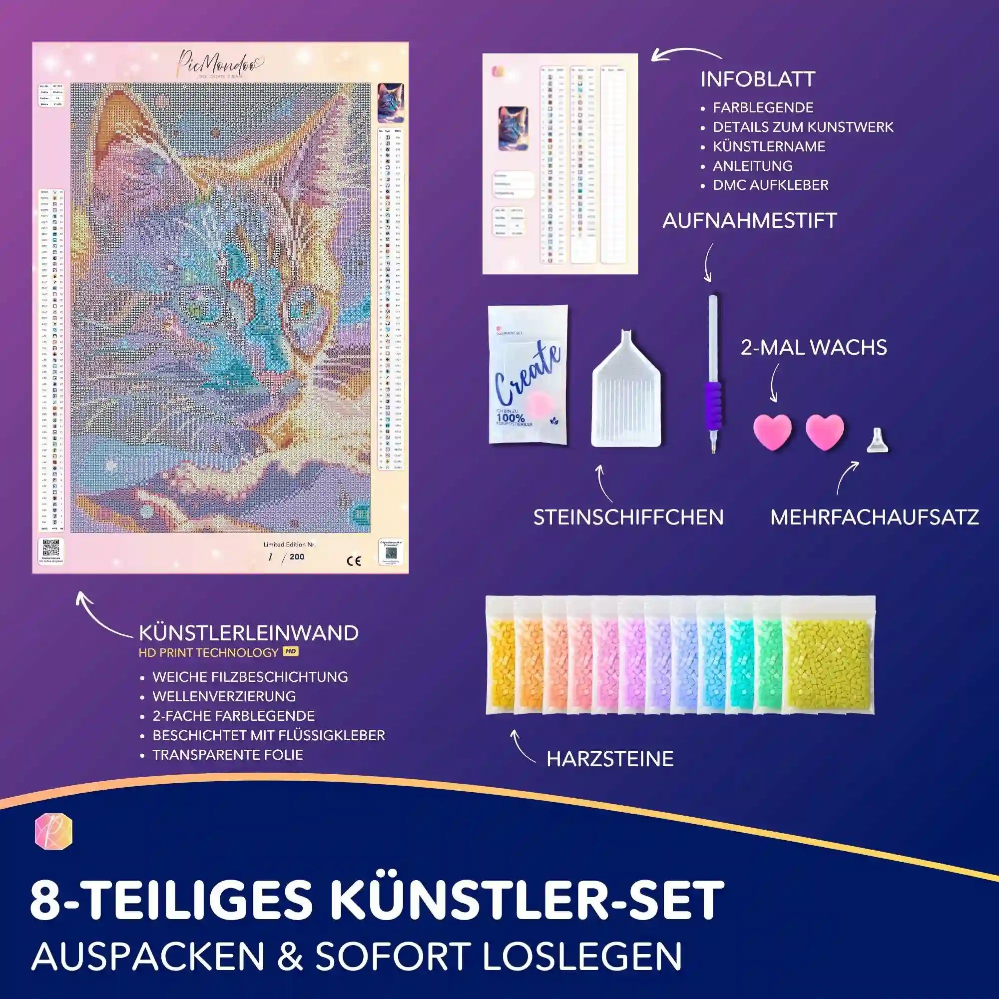 Diamond Painting - Samtpfote "Limited Edition"