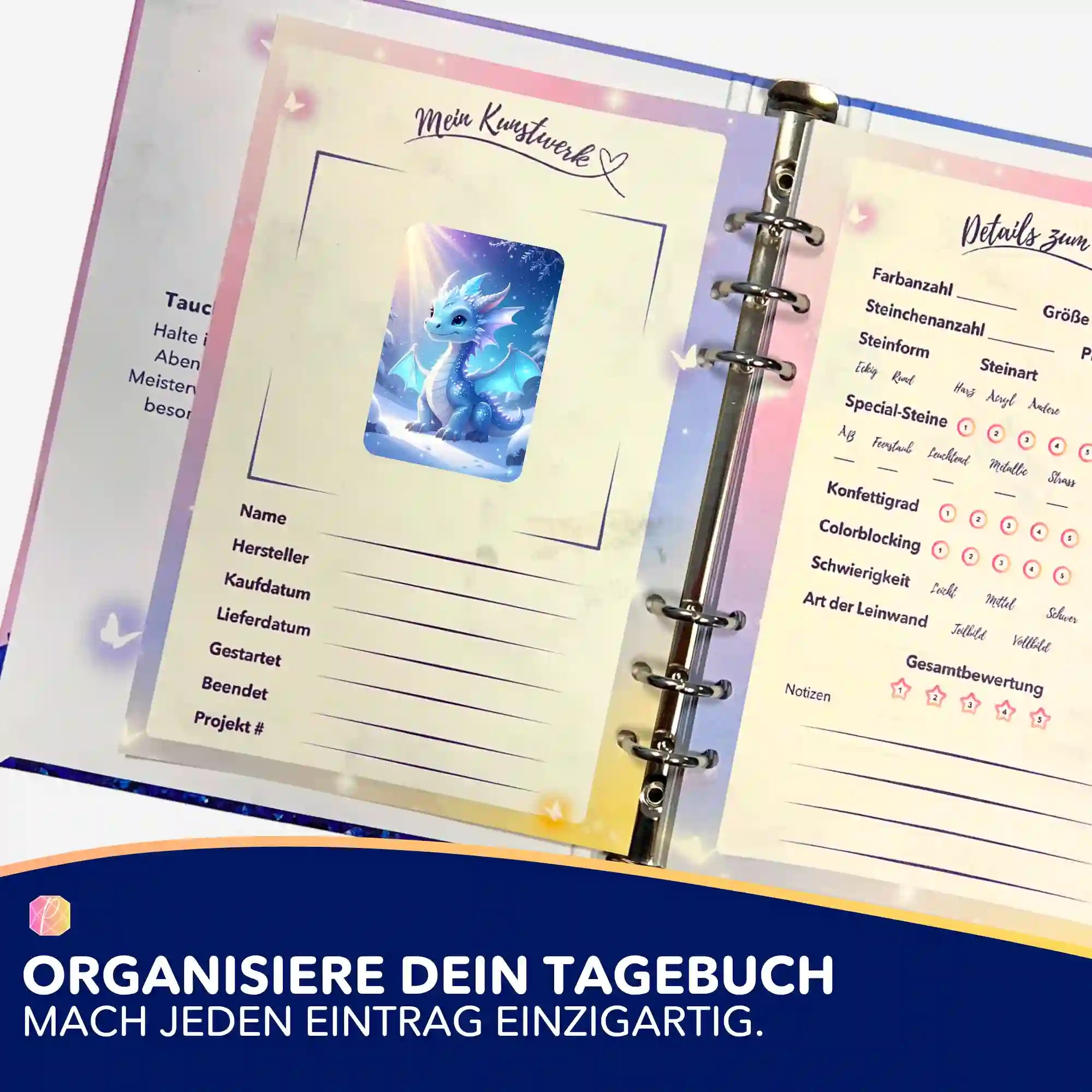 Aufkleber 5er-Set - Licht des Nordens Seren