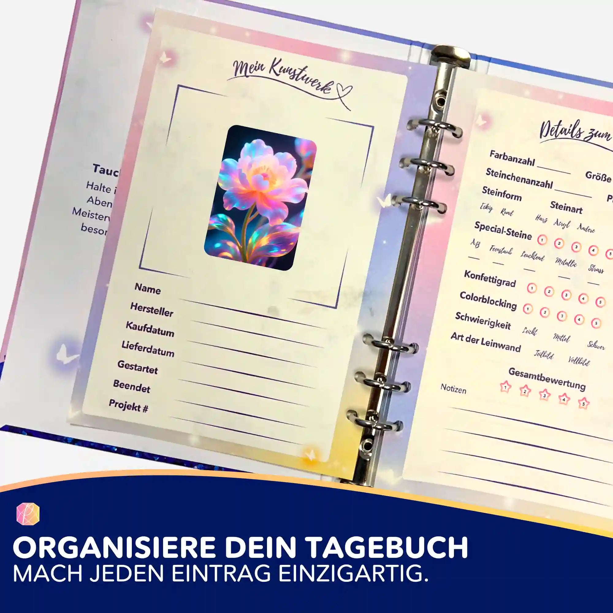 Aufkleber 5er-Set - Inneres Leuchten