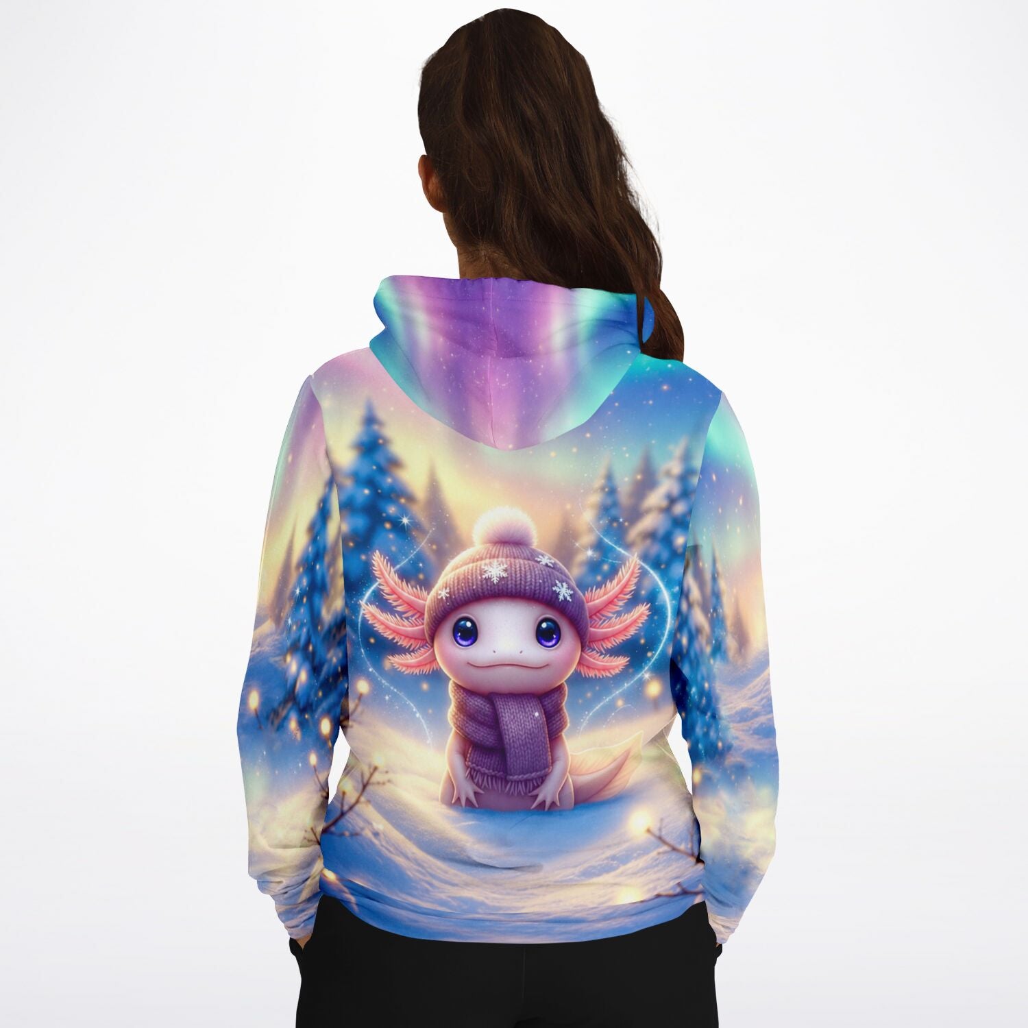 Dreamer Hoodie - Axolotl im Urlaub