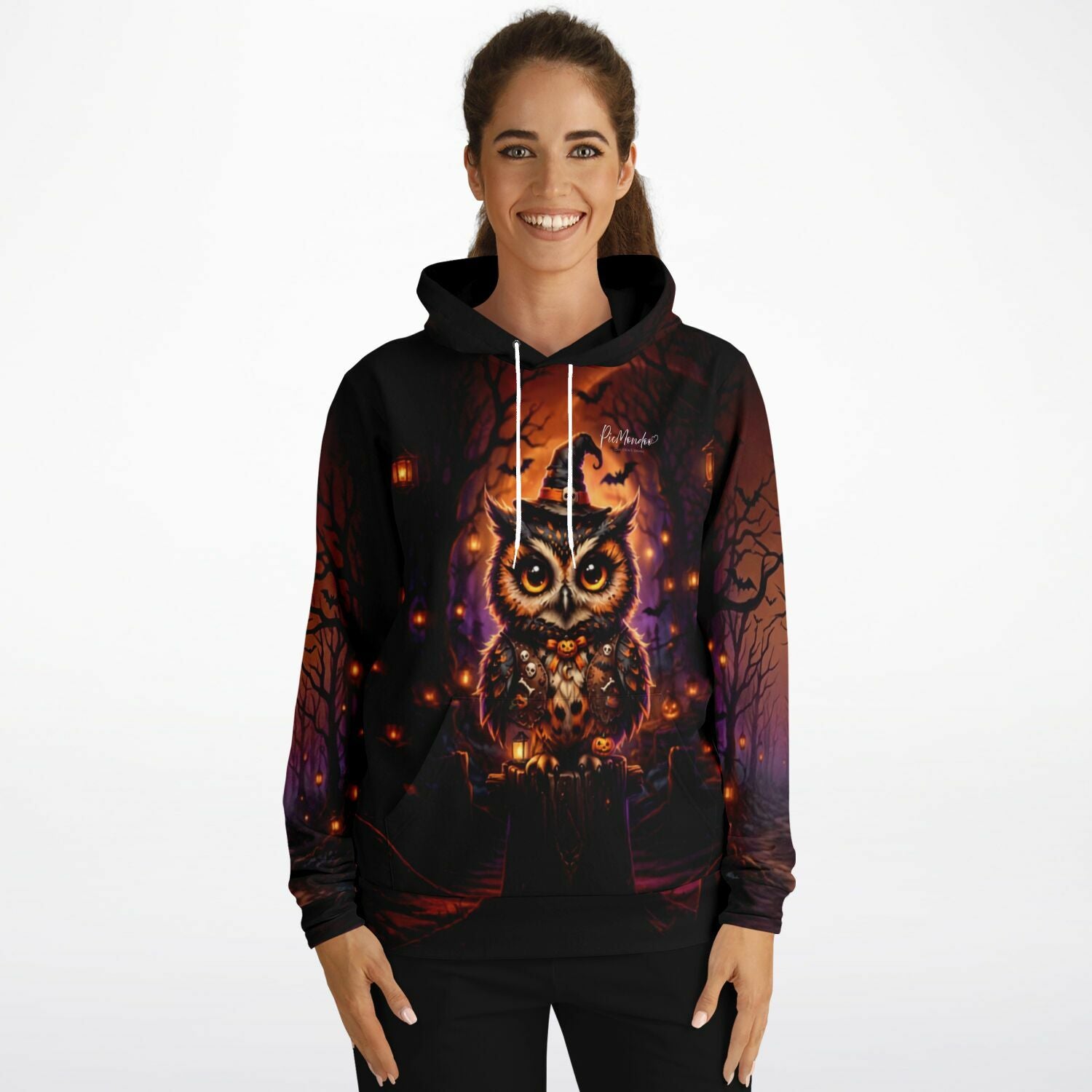 Dreamer Hoodie Wächter der Kürbisnacht mit Eulen-Motiv im Halloween-Design für Fans unserer Diamond Painting Kollektion