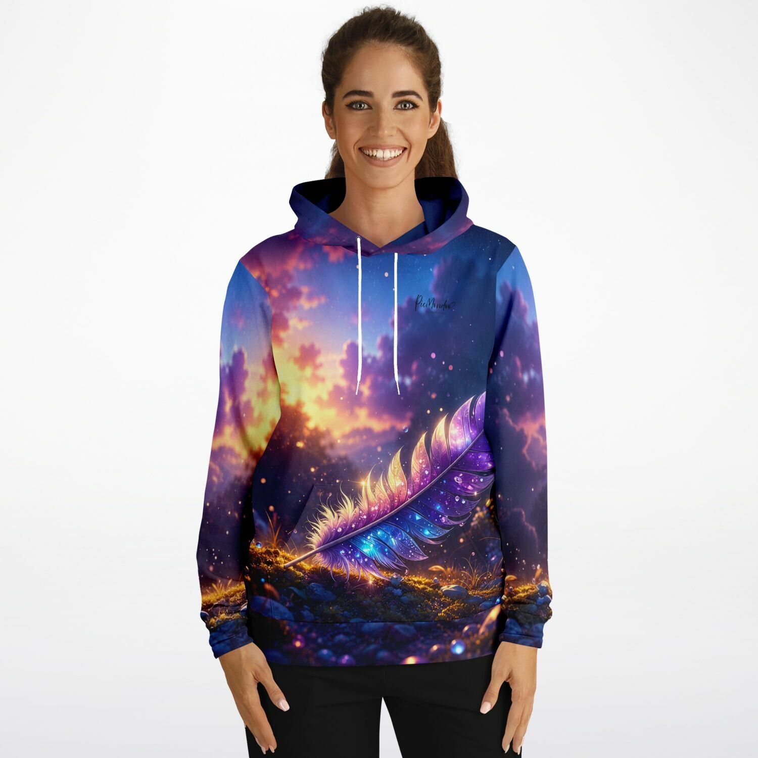Dreamer Hoodie - Feder im Sternenlicht