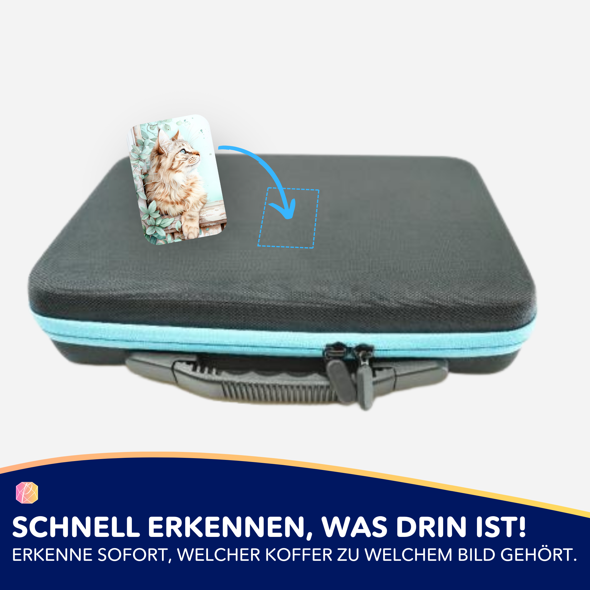 Aufkleber 5er-Set - Susen Pfifferling - Kater Cosimo