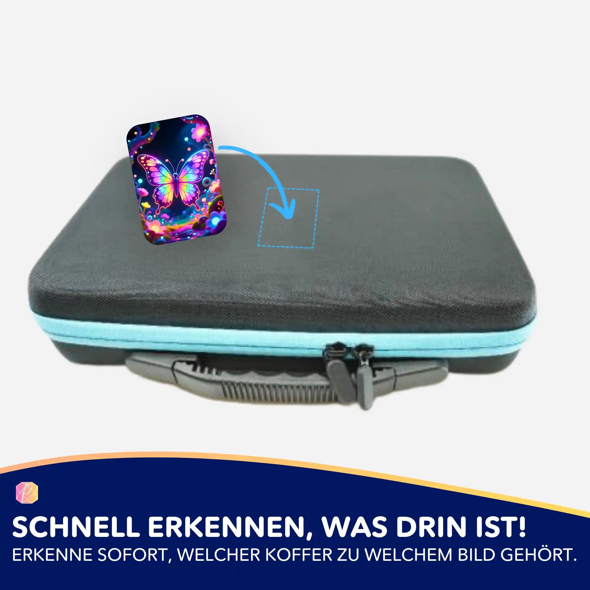 Aufkleber 5er-Set - Flügel der Schleier