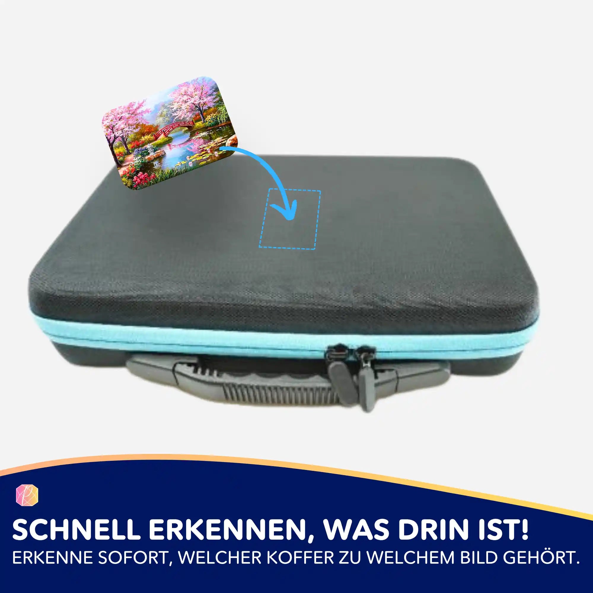 Aufkleber 5er-Set - Der chinesische Garten