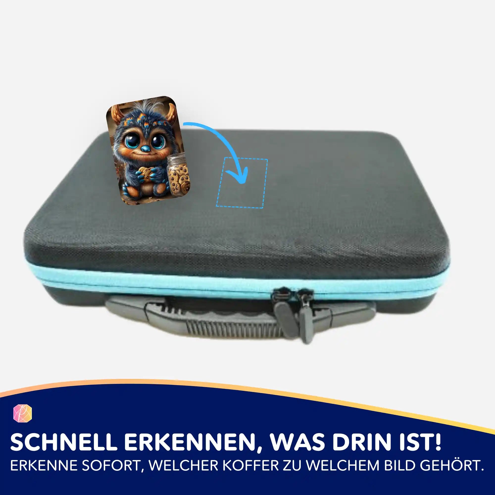 Aufkleber 5er-Set - Die Keksfrage