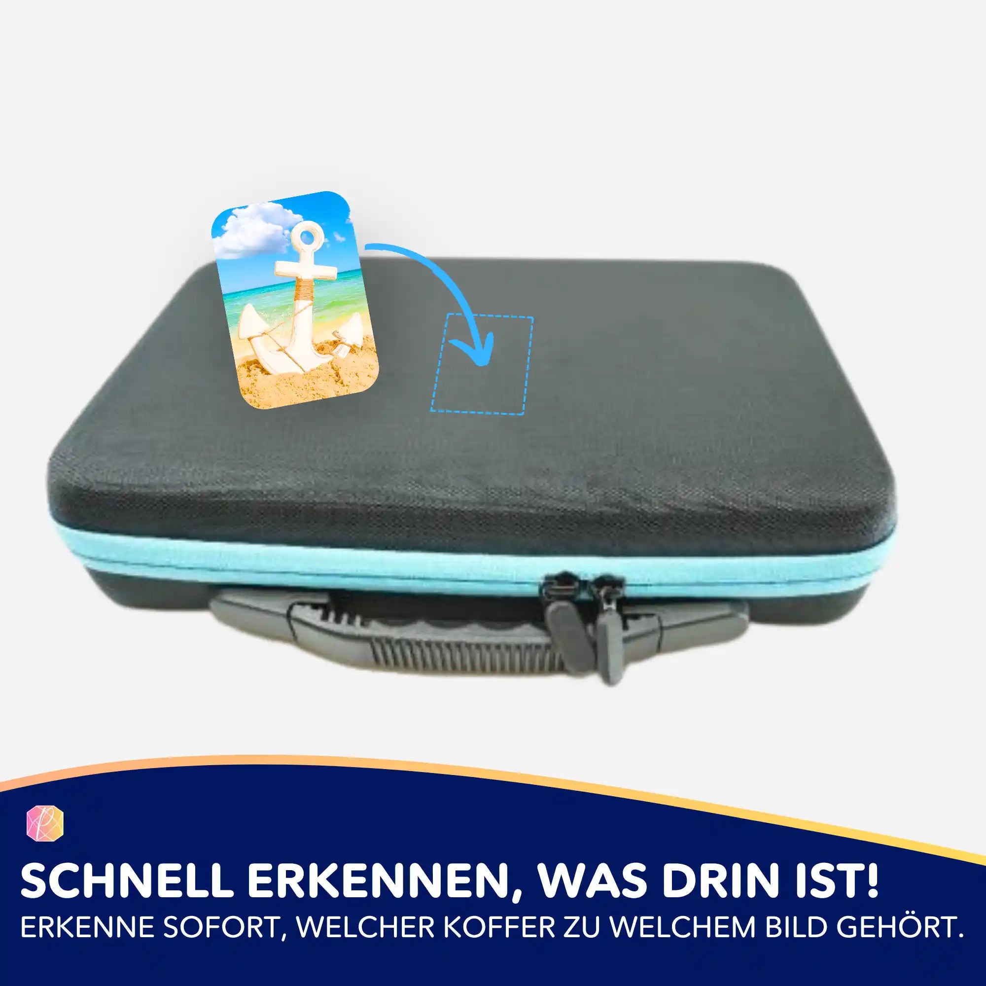 Aufkleber 5er-Set - Anker der Hoffnung