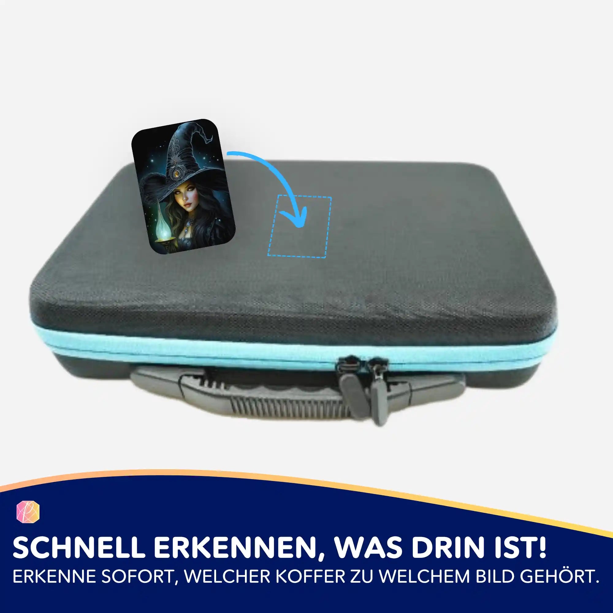 Aufkleber 5er-Set - Amalie - die wunderschöne Hexe "Limited Edition"