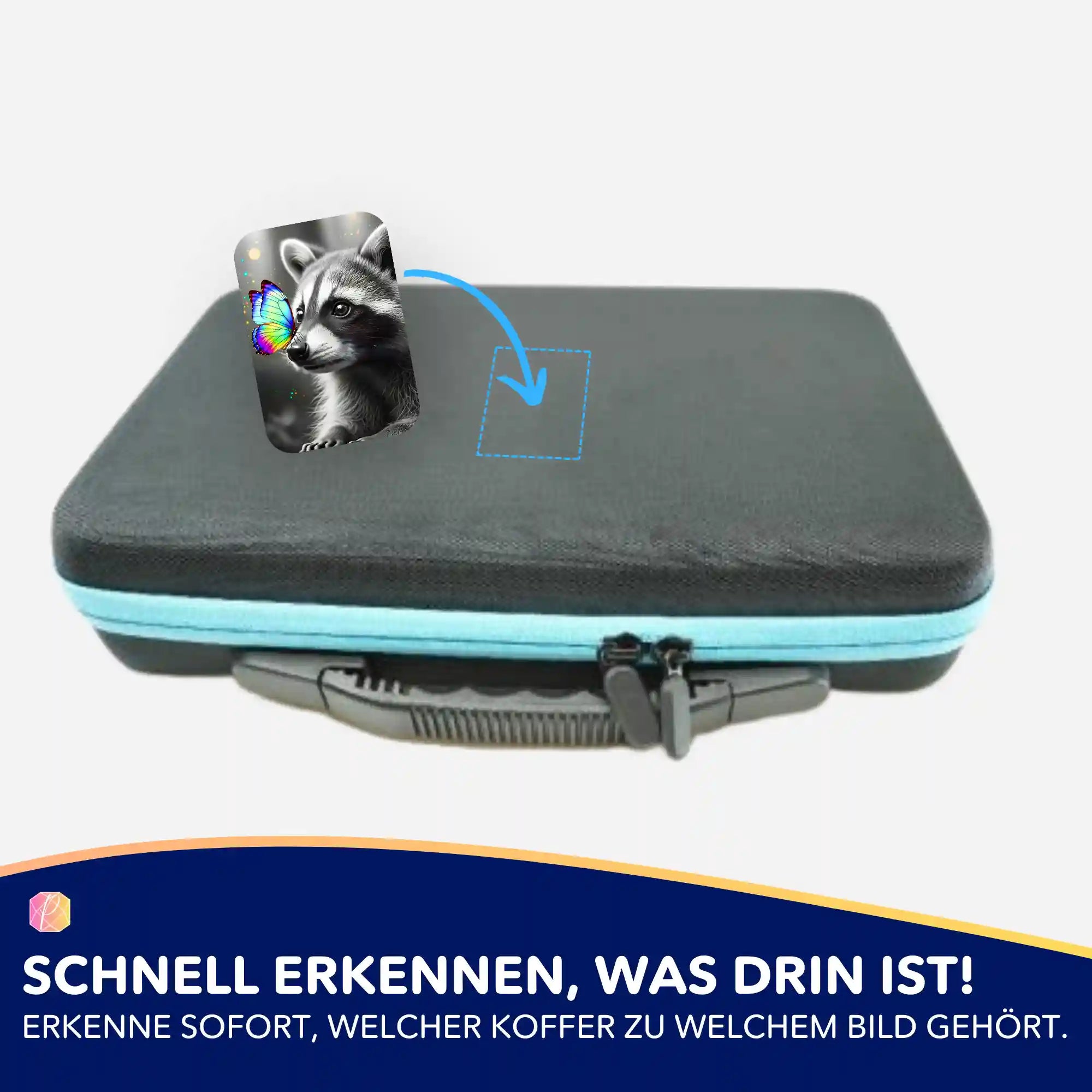 Aufkleber 5er-Set - Kleiner Farbtupfer
