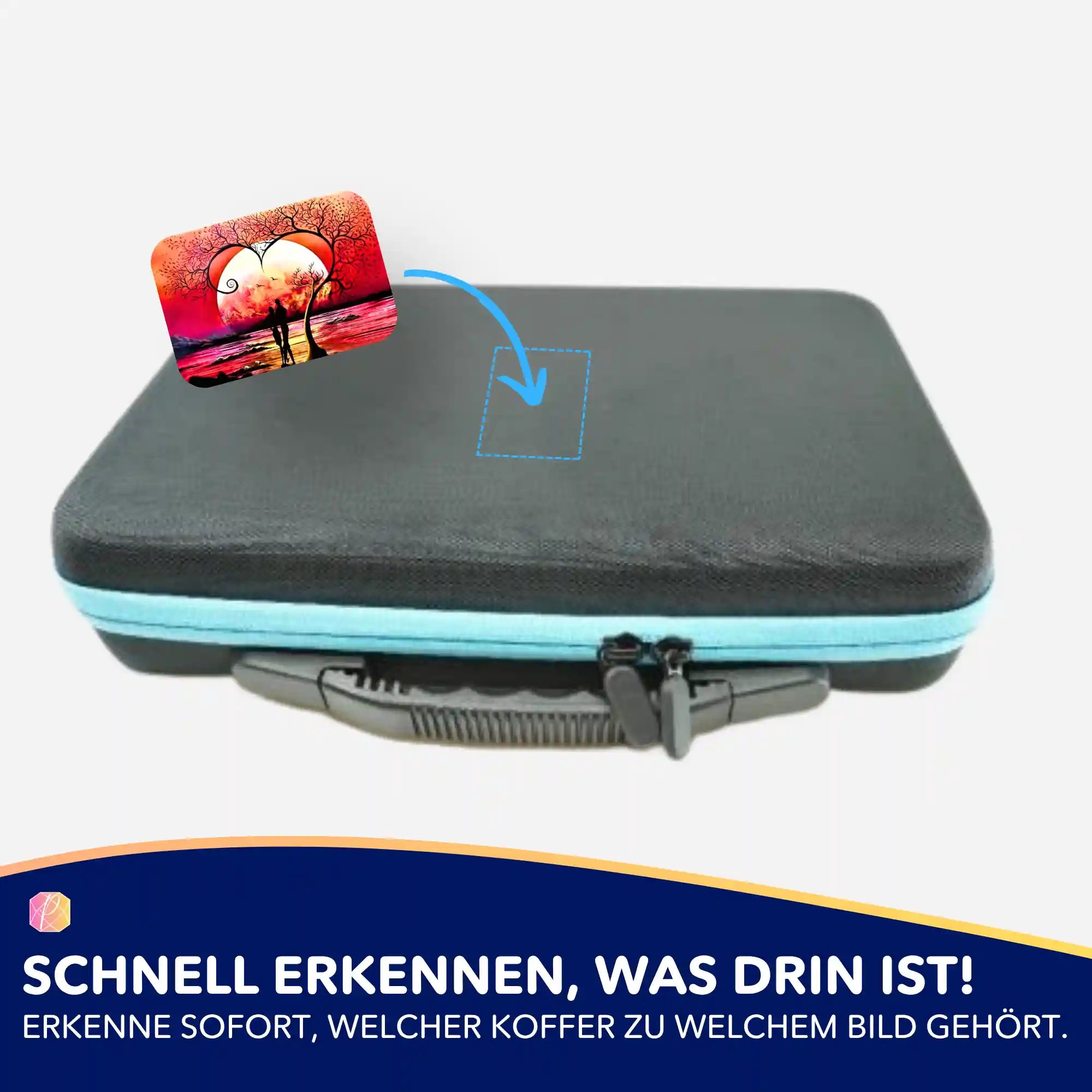 Aufkleber 5er-Set - Baum der Liebe