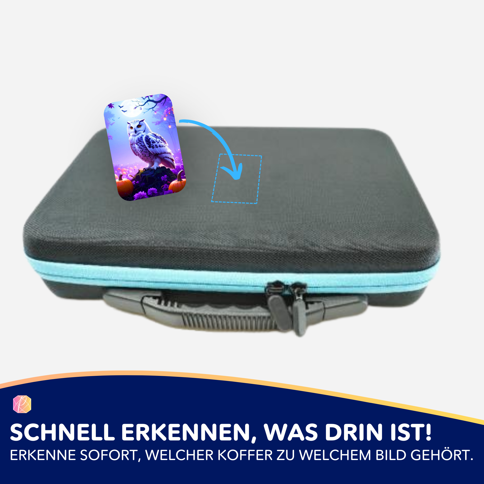Aufkleber 5er-Set - Nachtwächter