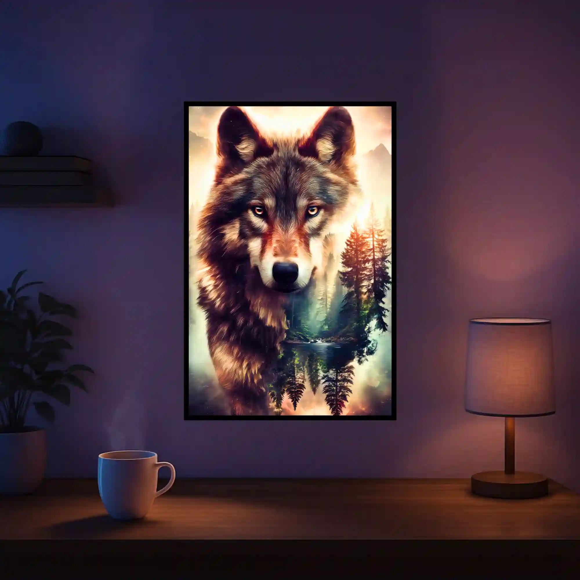 Diamond Painting - Geist des Waldes