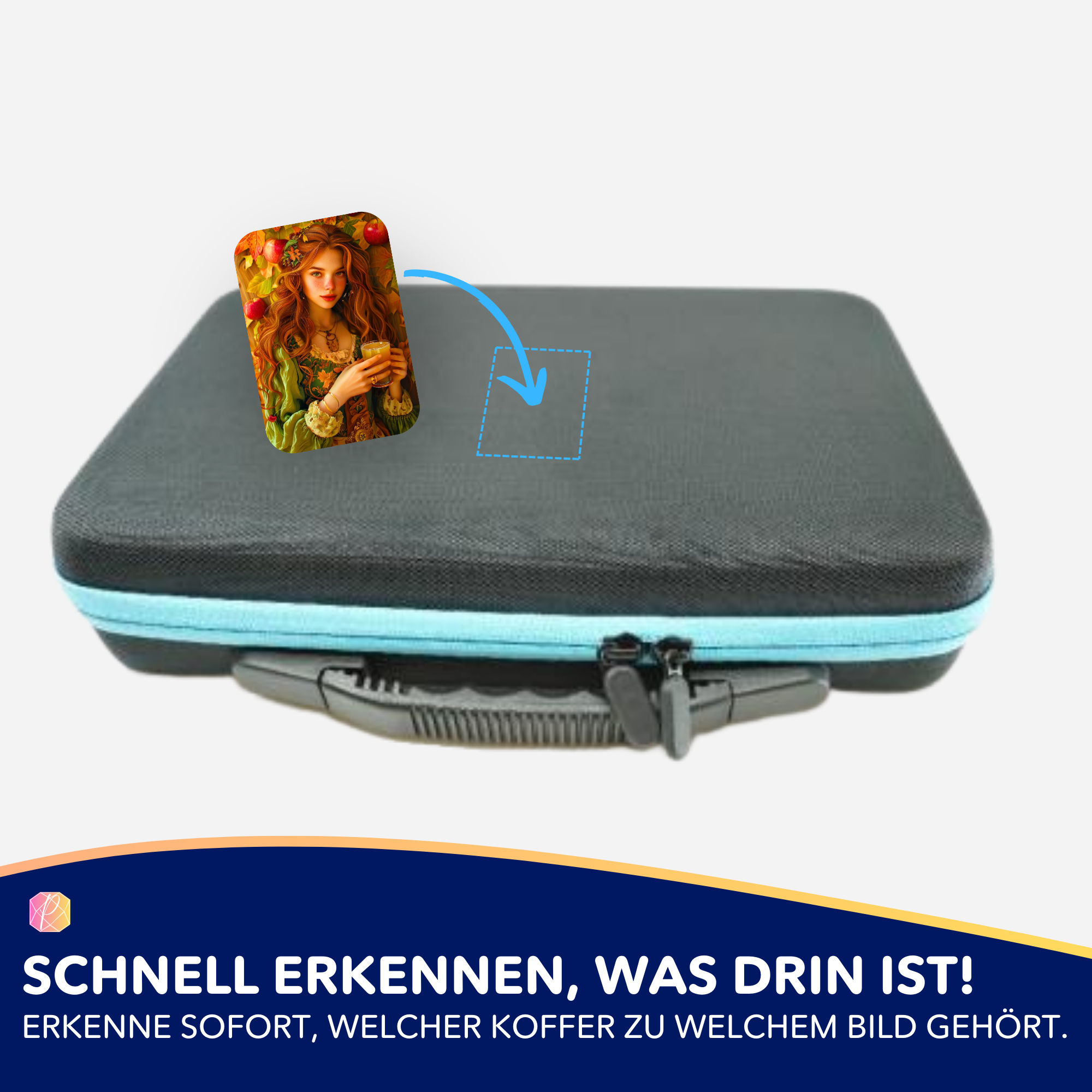 Aufkleber 5er-Set - Susen Pfifferling - Apfelmädchen Ruby