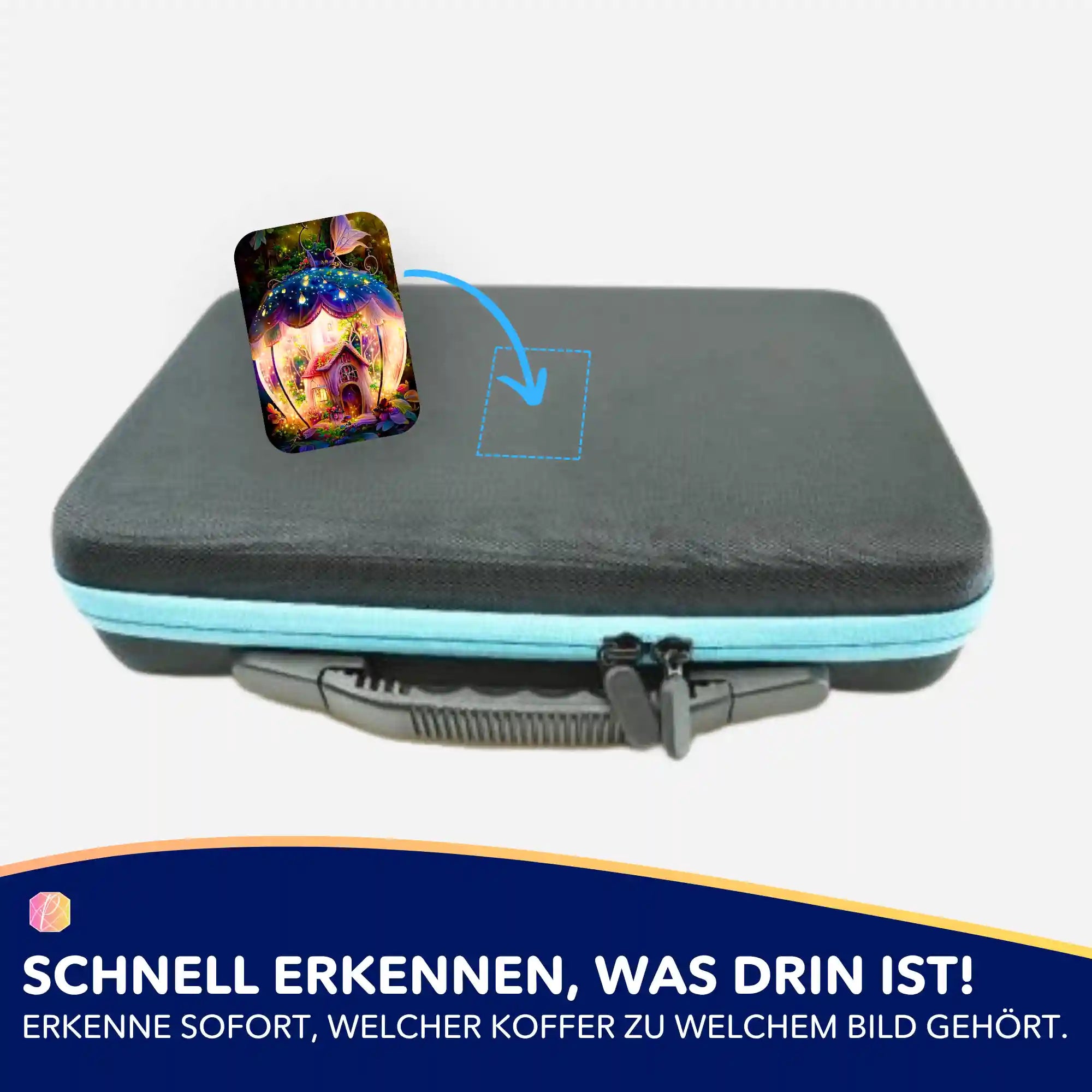 Aufkleber 5er-Set - Fantasiehaus