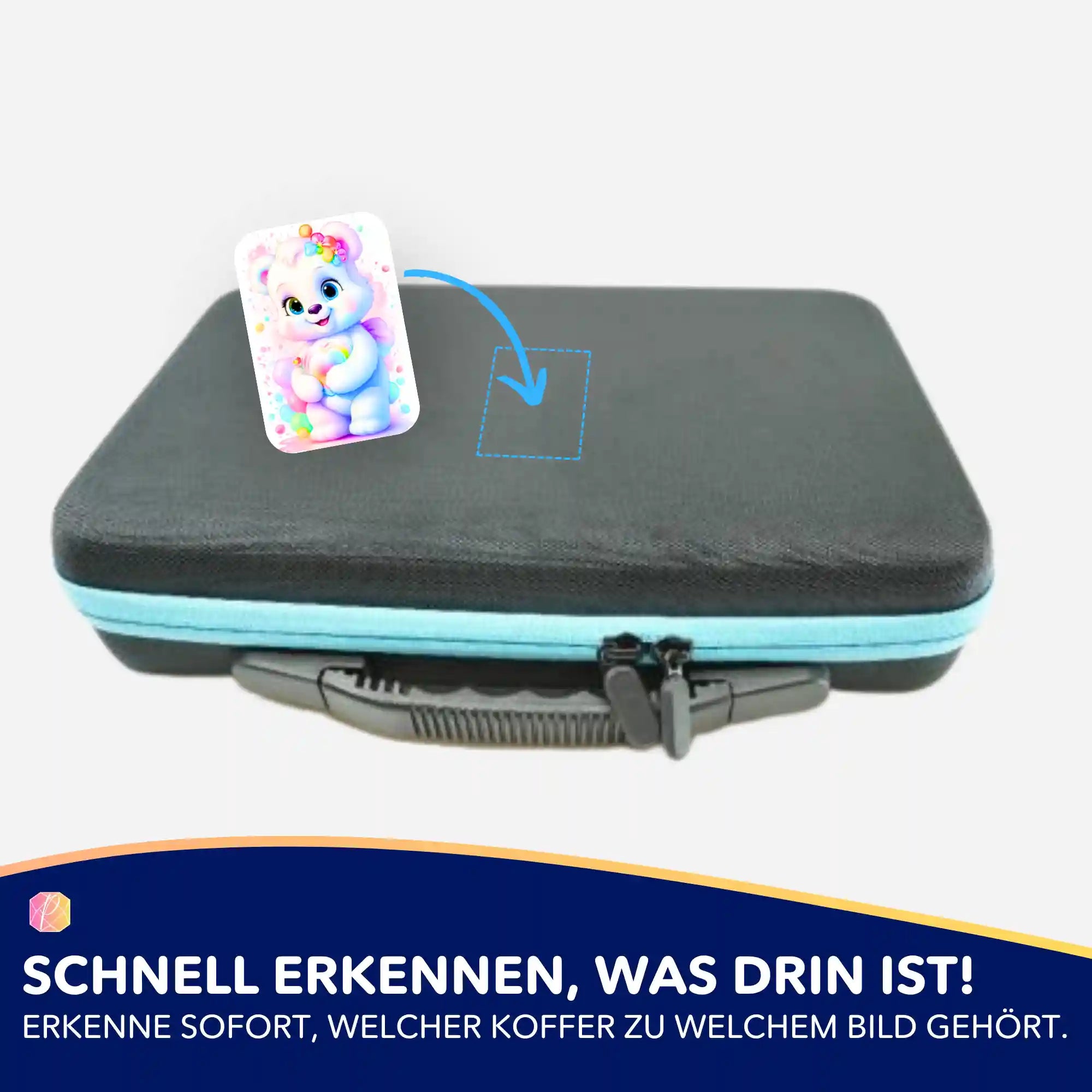 Aufkleber 5er-Set - Herzensbärchen