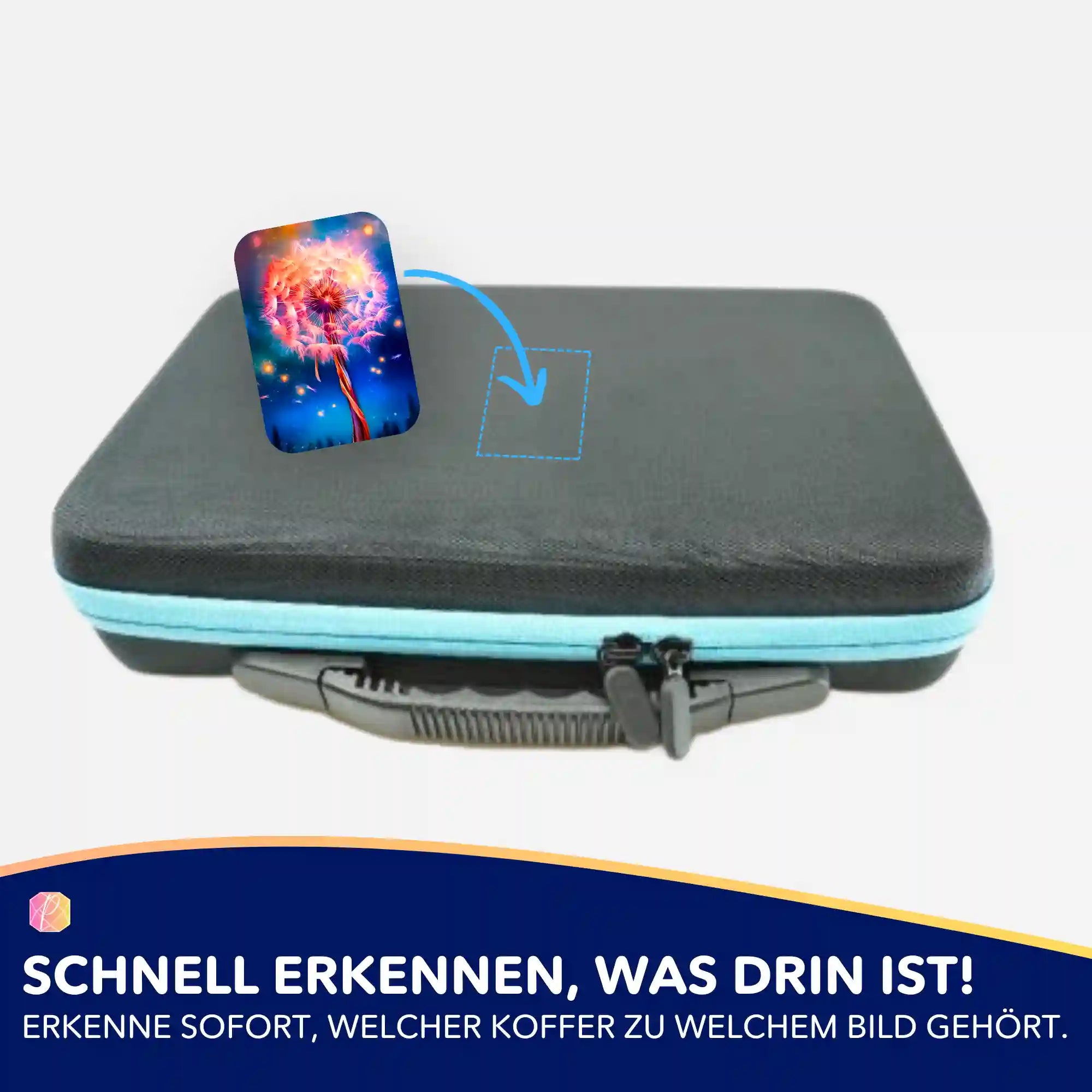 Aufkleber 5er-Set - Fly away by night