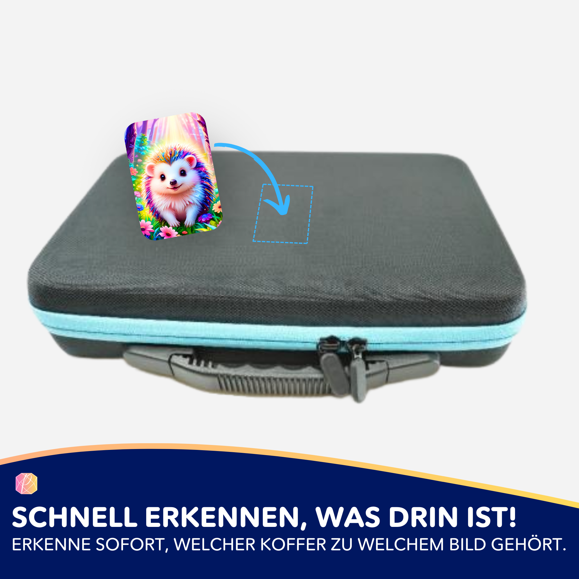 Aufkleber 5er-Set - Fairydust Special - Igel Stups