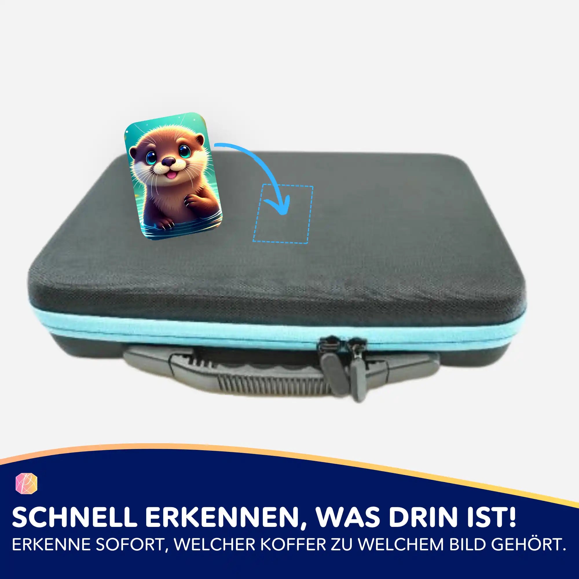 Aufkleber 5er-Set - Hallo, Welt!