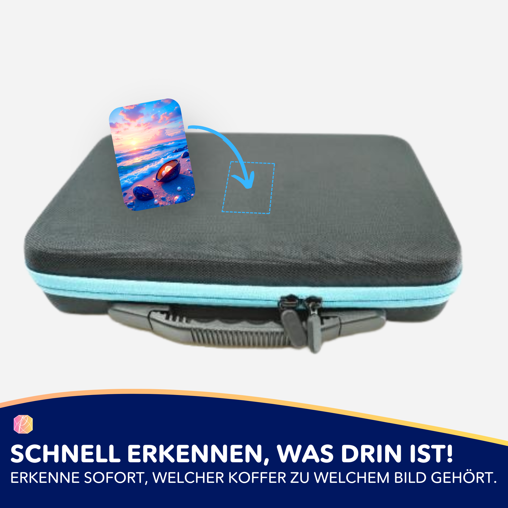 Aufkleber 5er-Set - Strandliebe