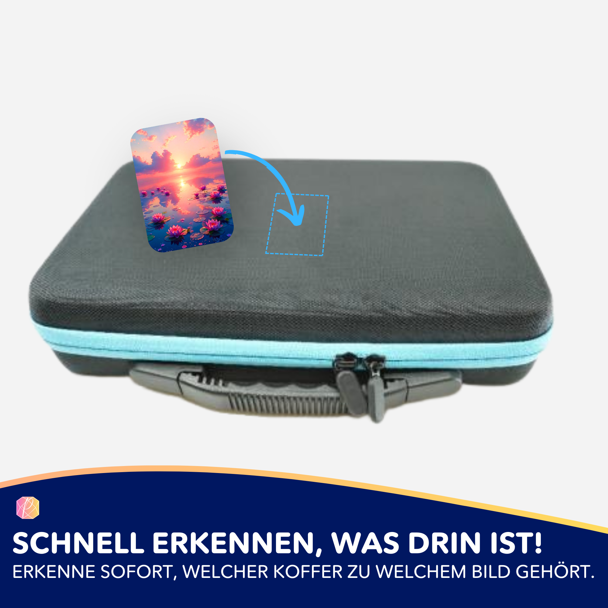 Aufkleber 5er-Set - Abenddämmerung