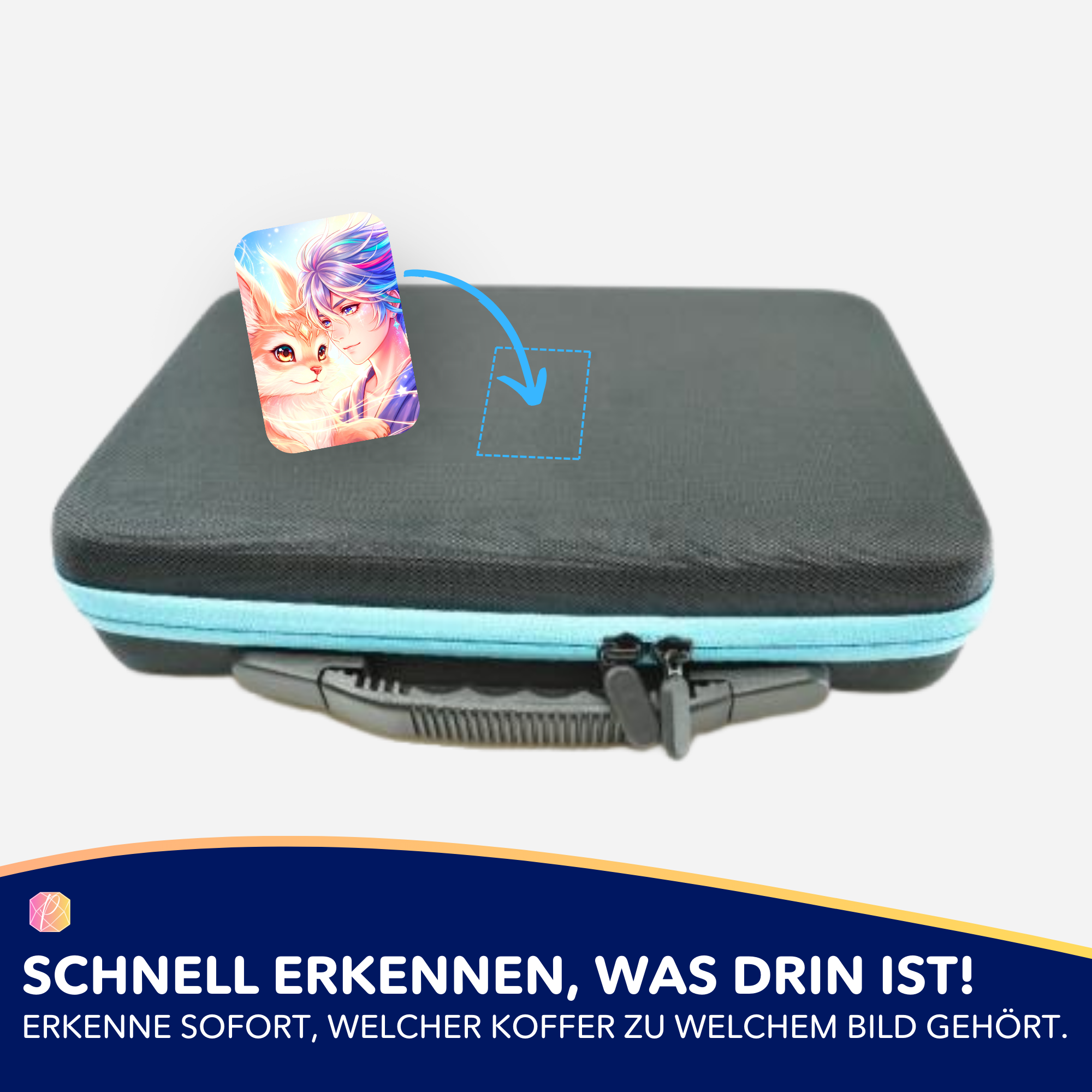 Aufkleber 5er-Set - Diamond Painting 7-Tage Special - Soulmate