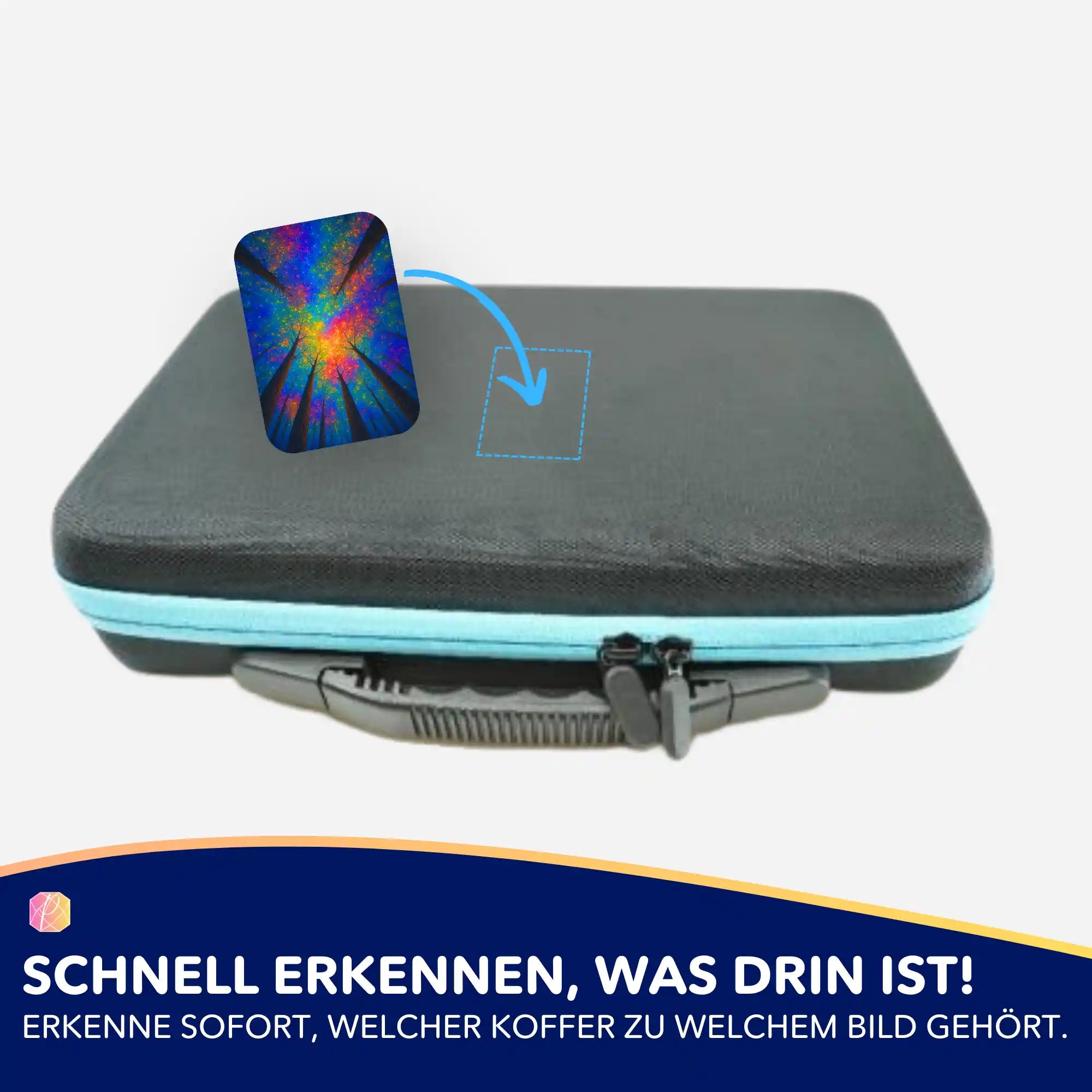 Aufkleber 5er-Set - Jennifer Special - Regenbogenwald