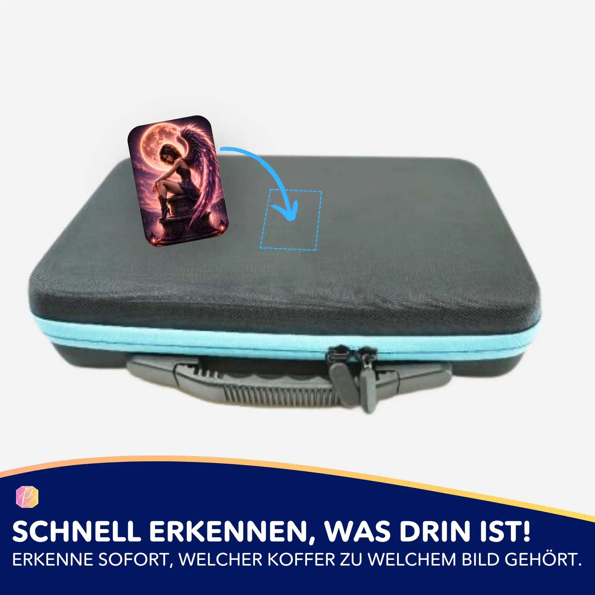 Aufkleber 5er-Set - Aurelia Nachtflügel