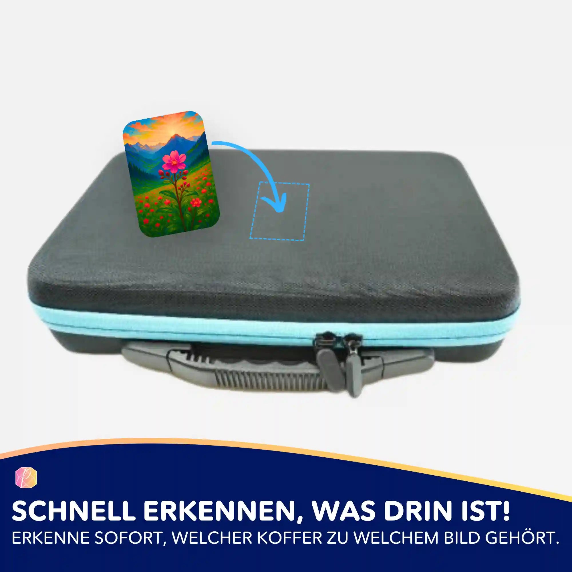 Aufkleber 5er-Set - Jennifer Special - Gebirgsblume