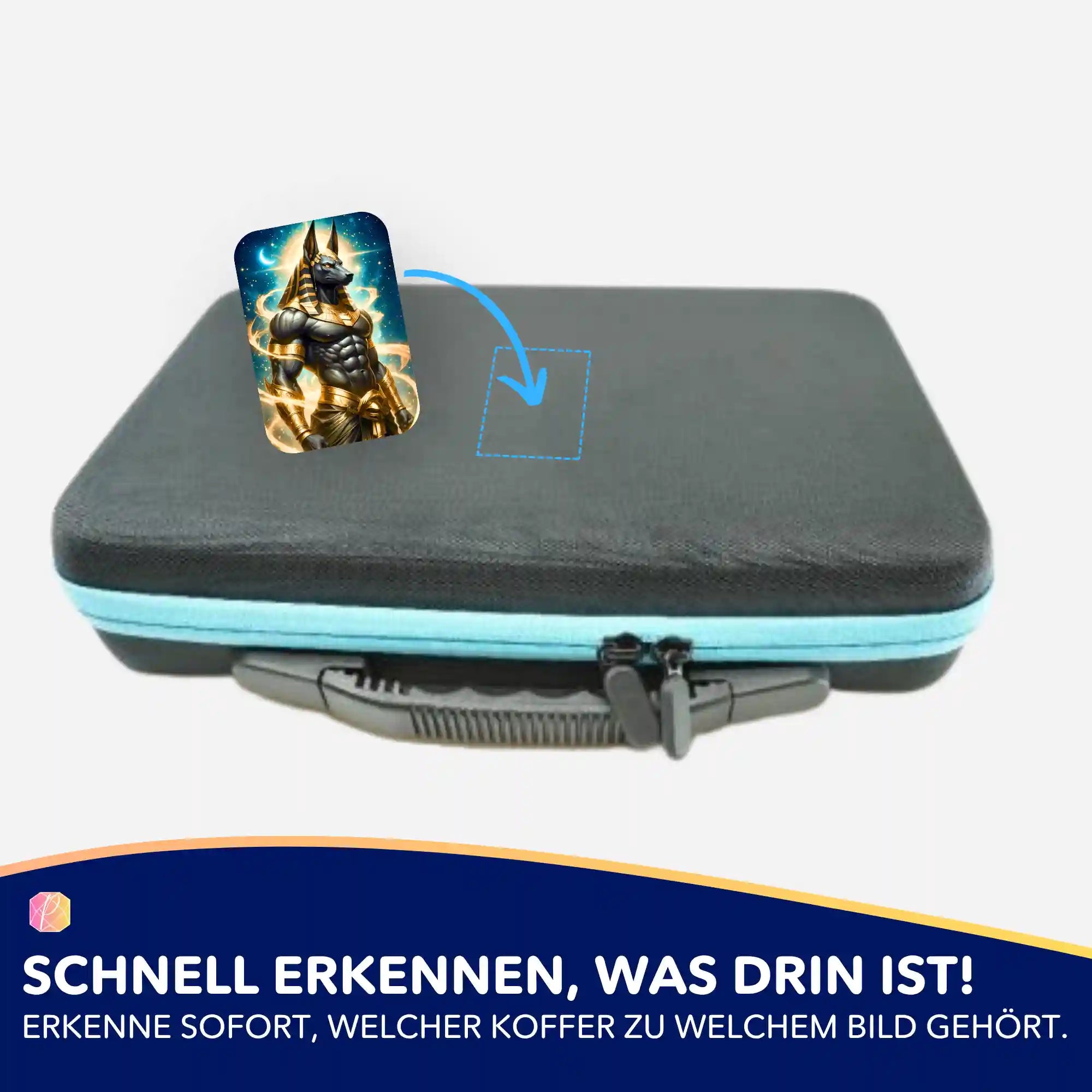 Aufkleber 5er-Set - Anubis