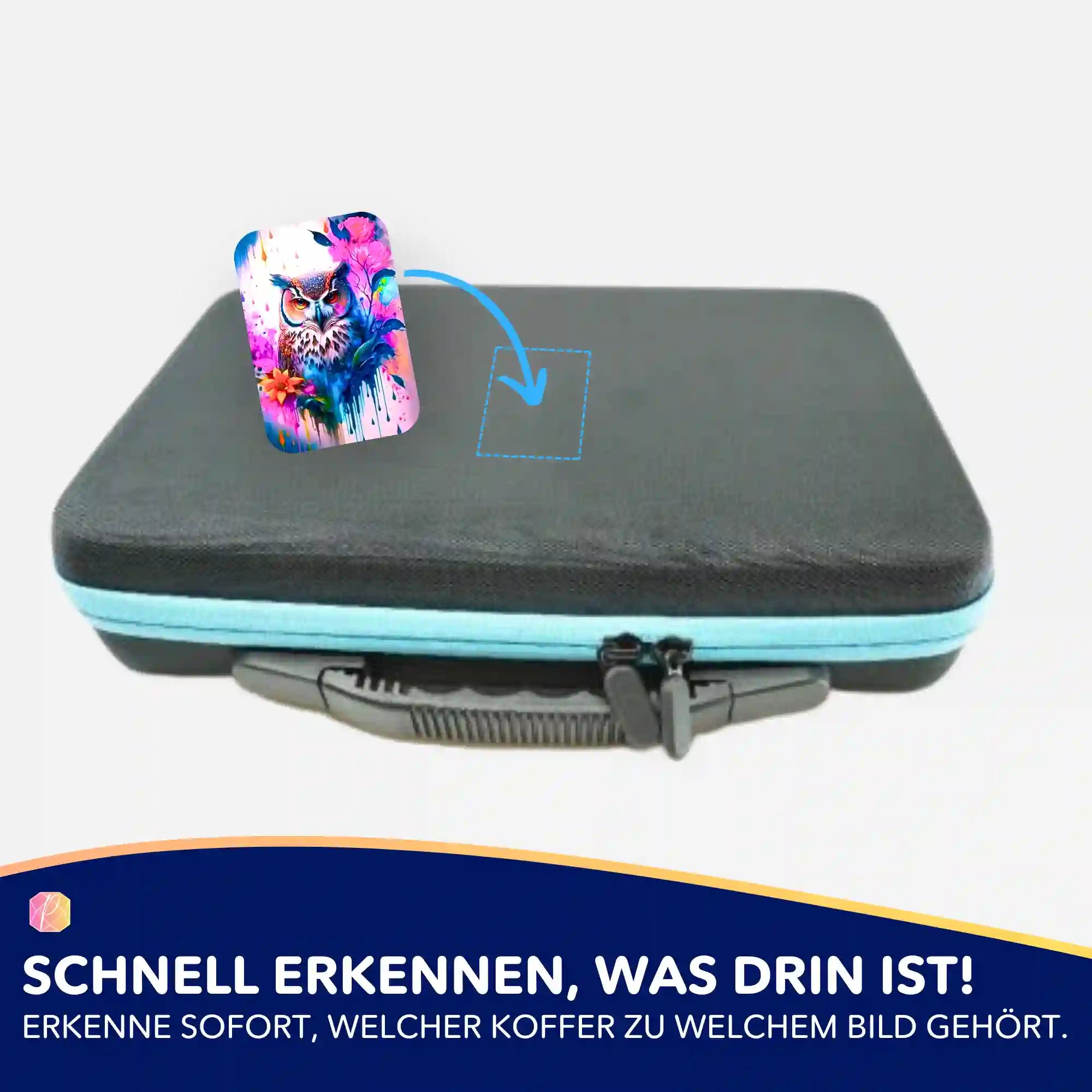 Aufkleber 5er-Set - Eulenkunst