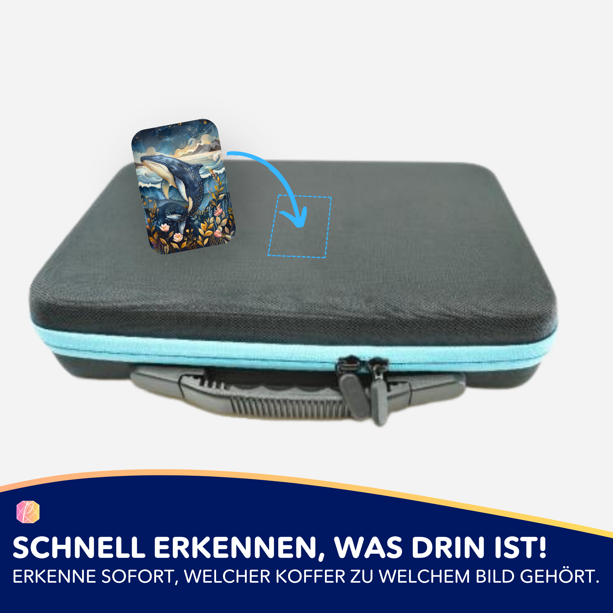 Aufkleber 5er-Set - Susen Pfifferling - Meeresträume