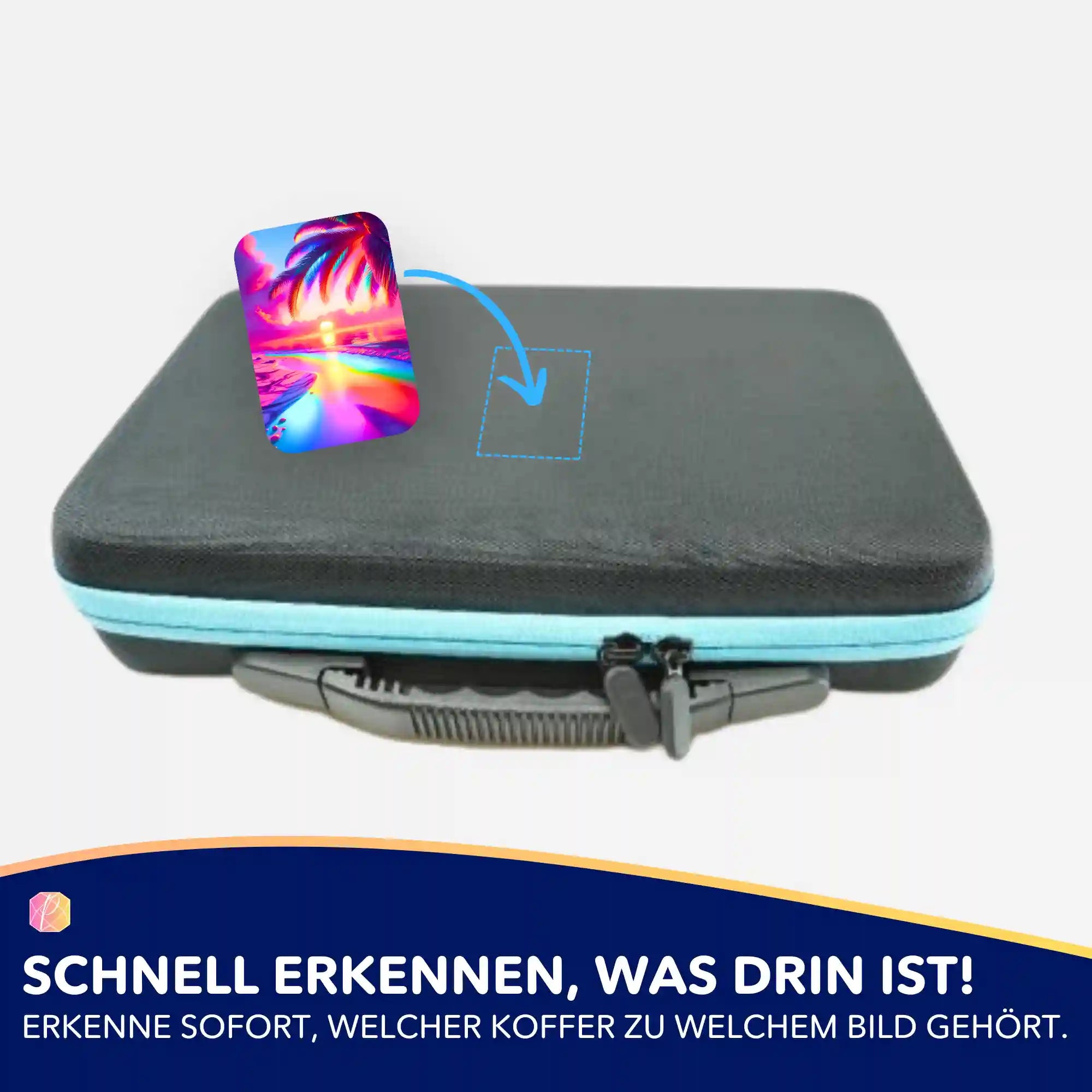 Aufkleber 5er-Set - Zauberstrand