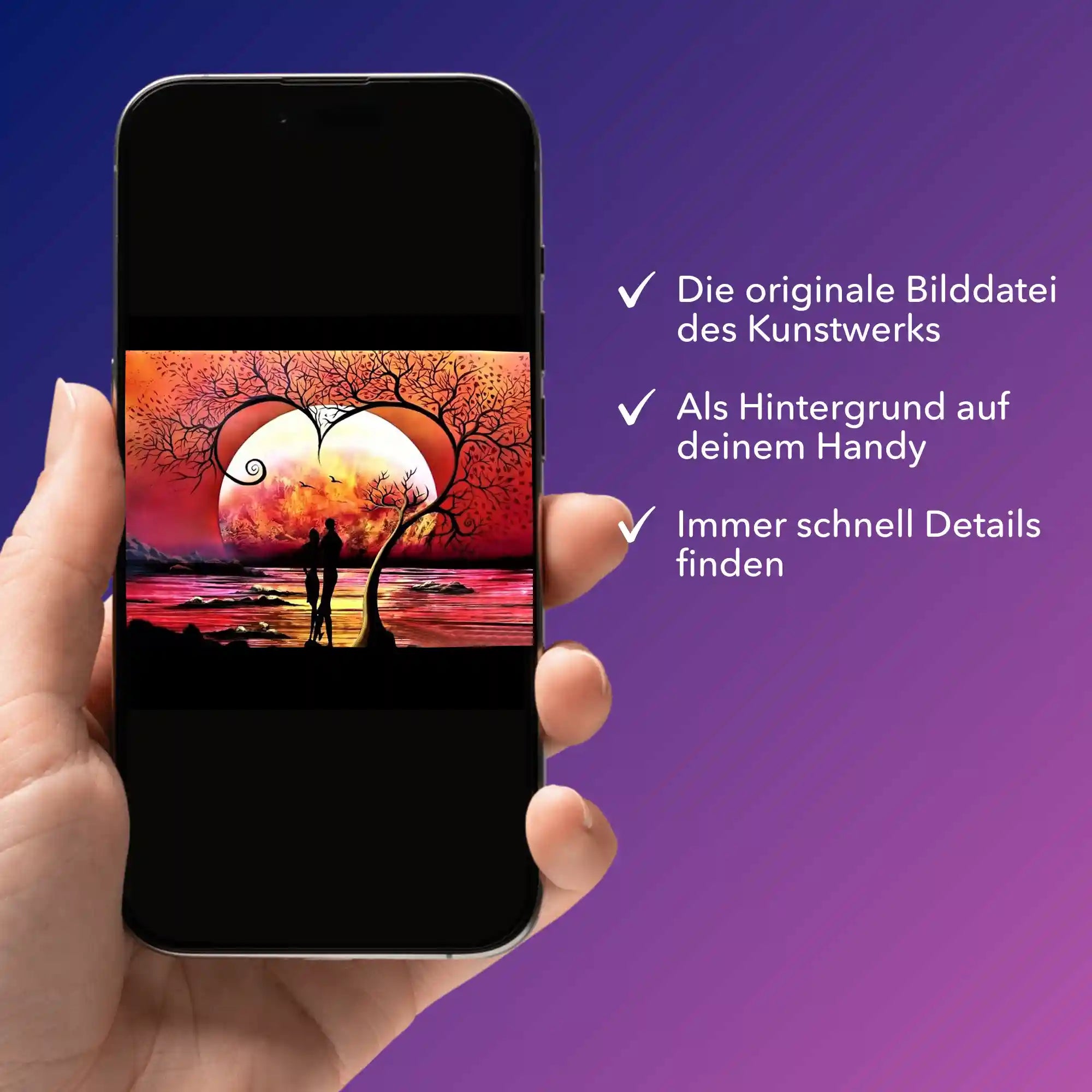 Digitale Bildmappe - Baum der Liebe