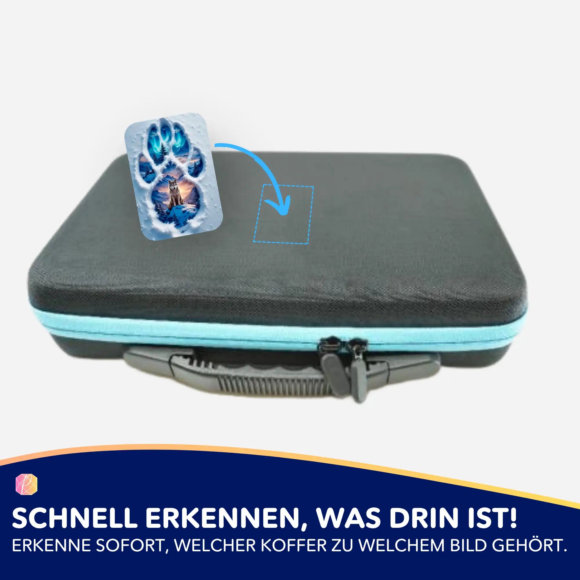 Aufkleber 5er-Set - Spuren der Freiheit