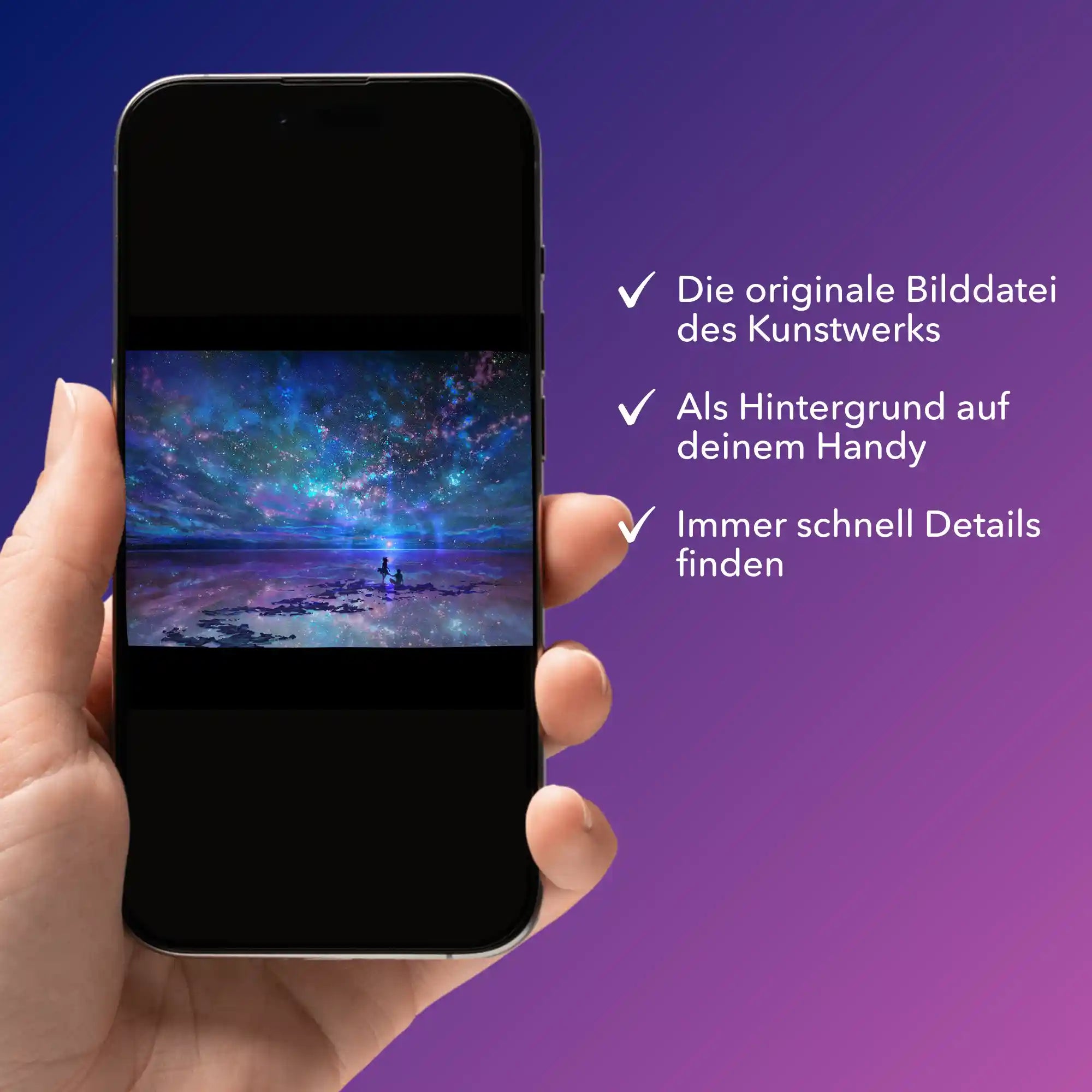 Digitale Bildmappe - Ozean trifft auf Universum MINI