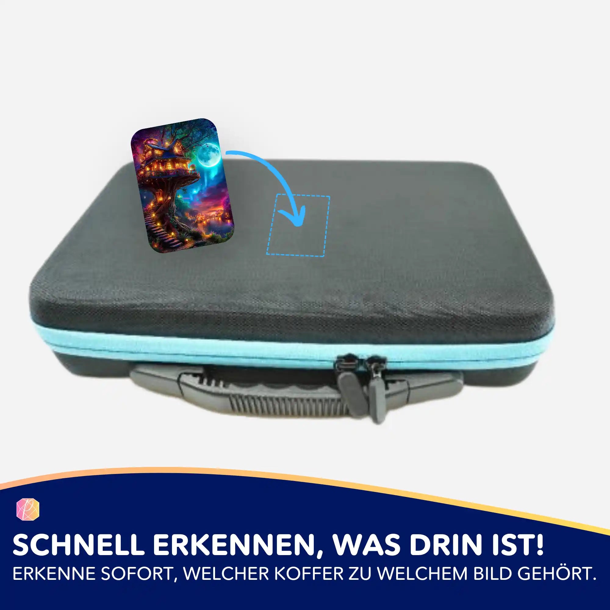 Aufkleber 5er-Set - Sternhafen der Wanderer