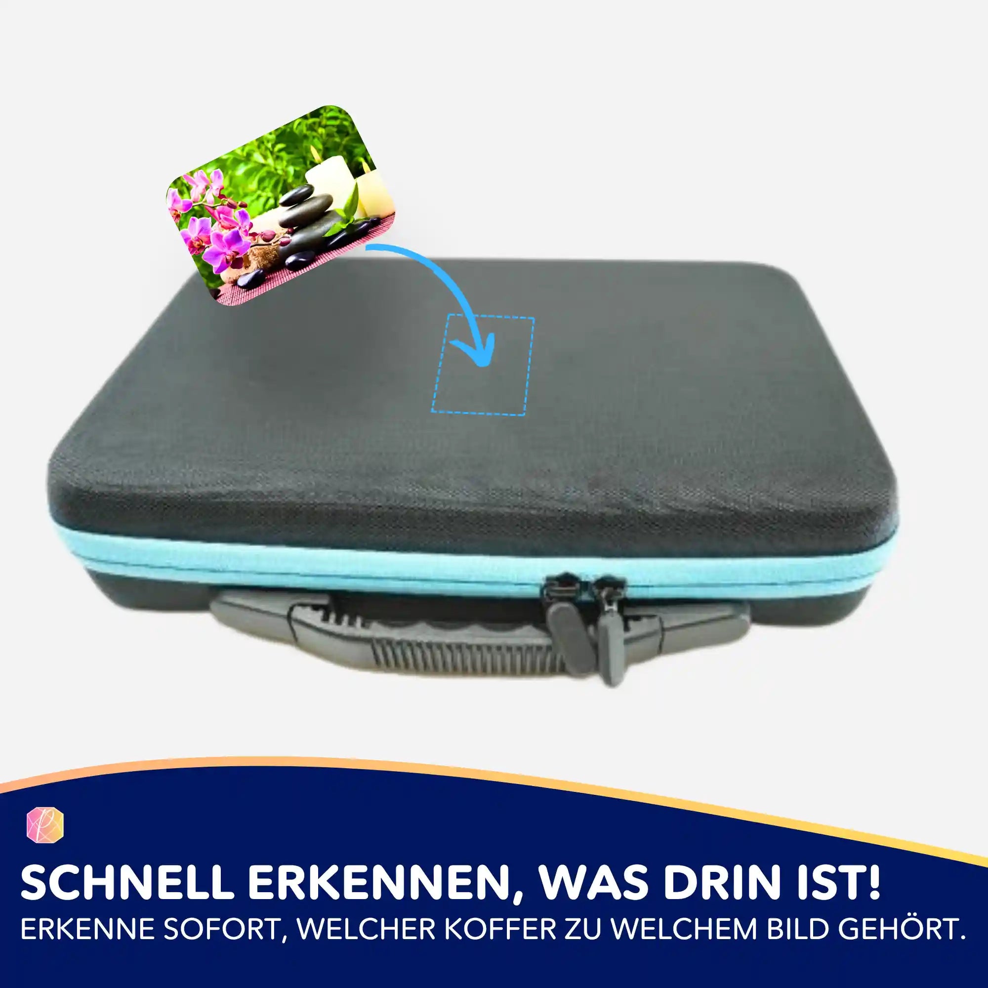 Aufkleber 5er-Set - Oase der Entspannung