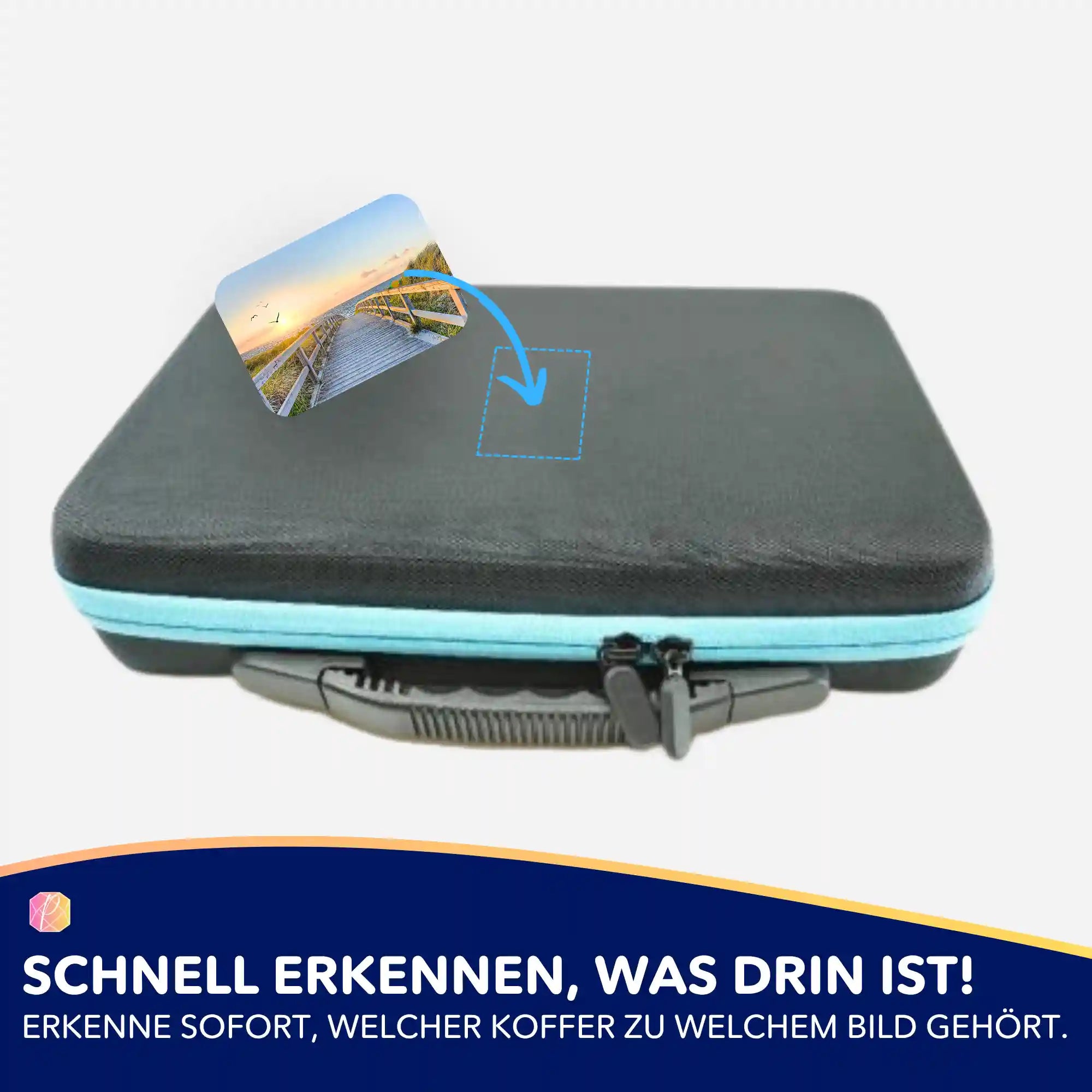 Aufkleber 5er-Set - Strand der Ruhe