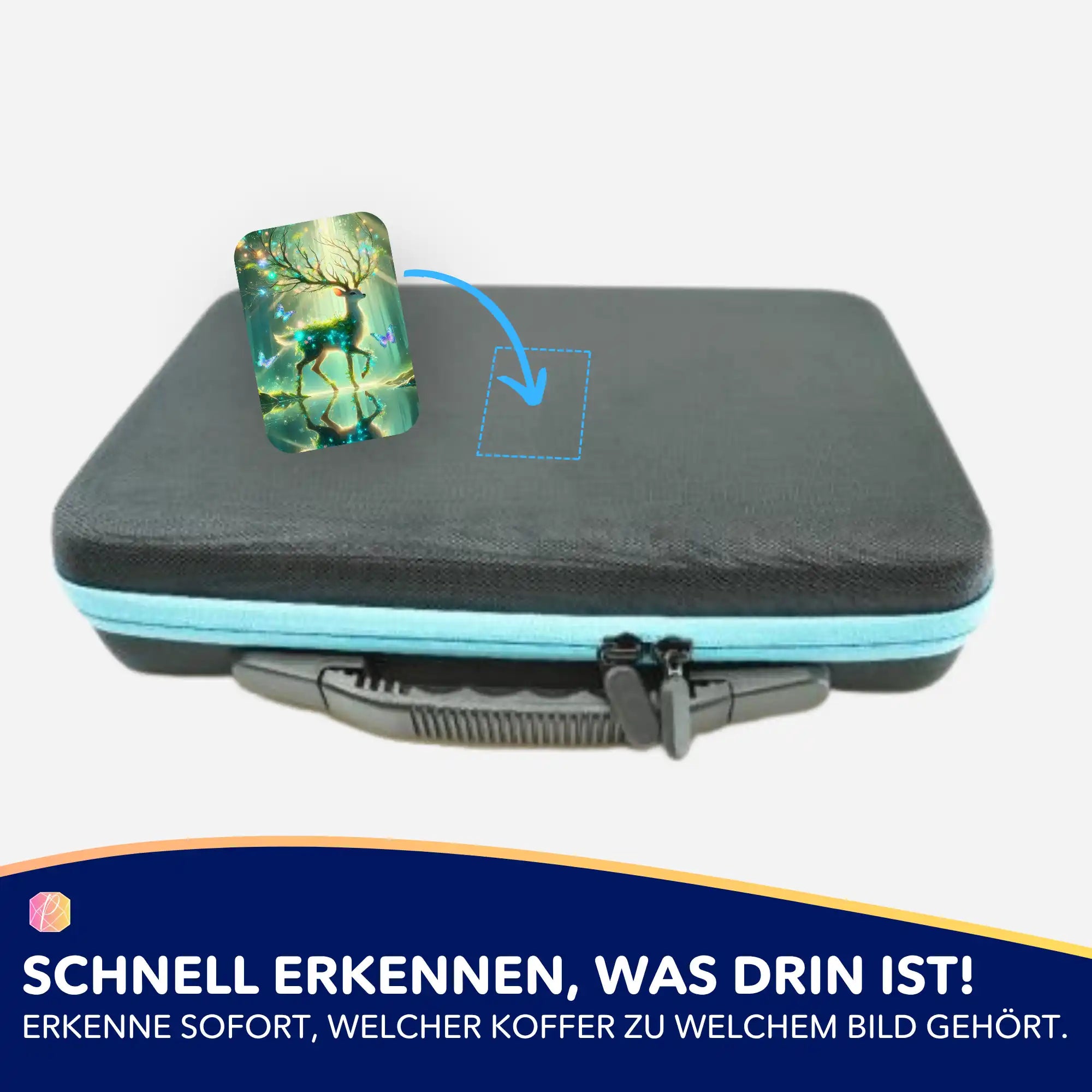 Aufkleber 5er-Set - Wächter der verborgenen Lichtung