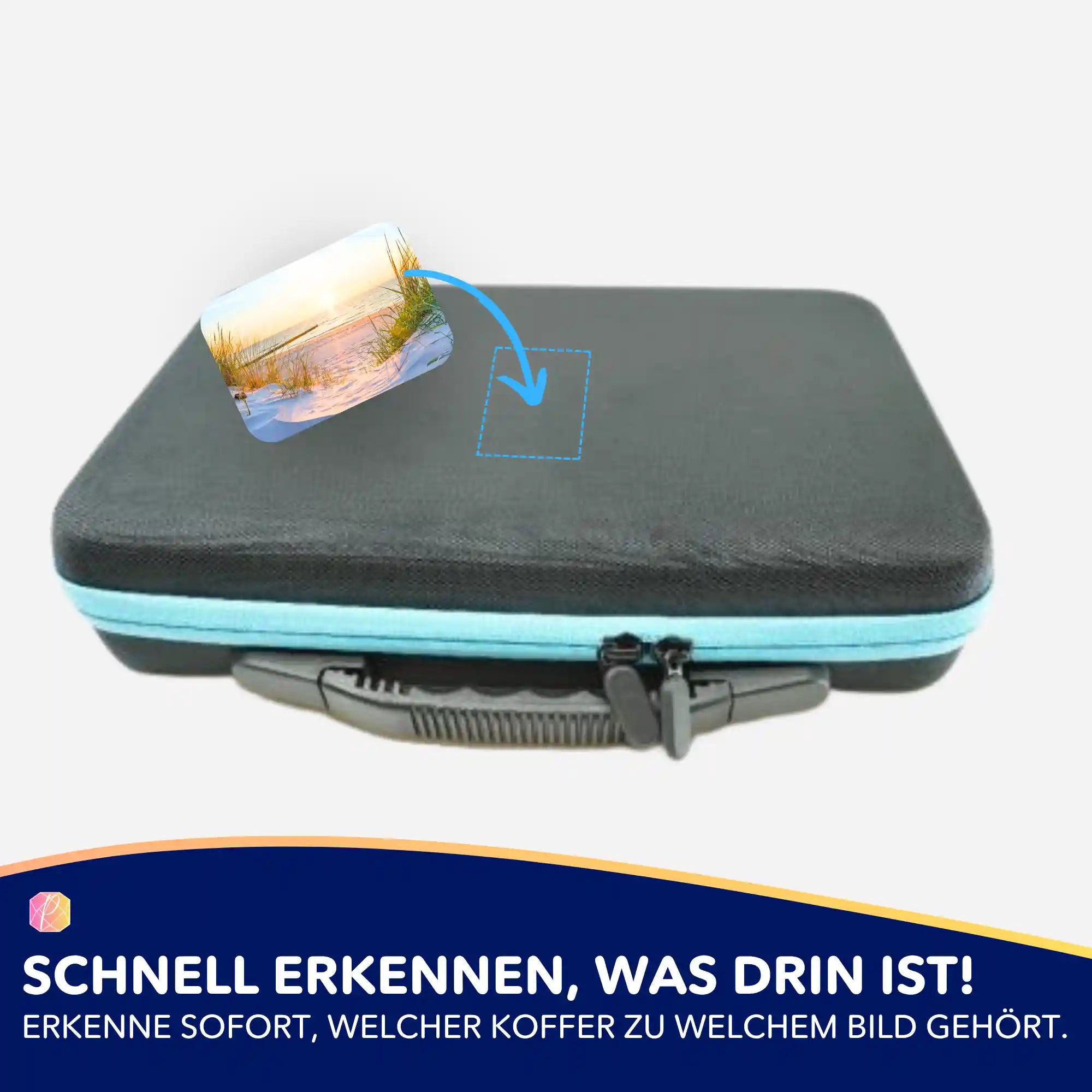 Aufkleber 5er-Set - Entspannung im Sonnenuntergang