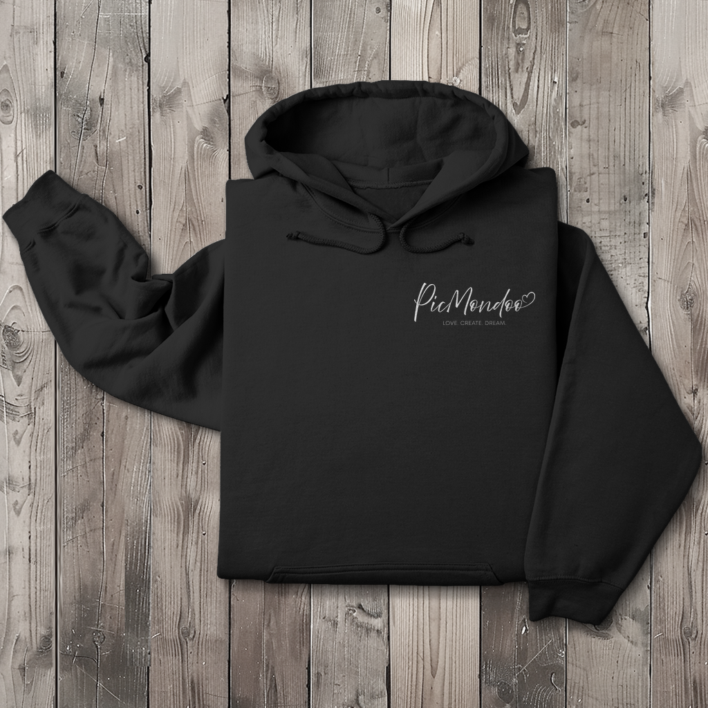 Herren Hoodie picmondoo logo